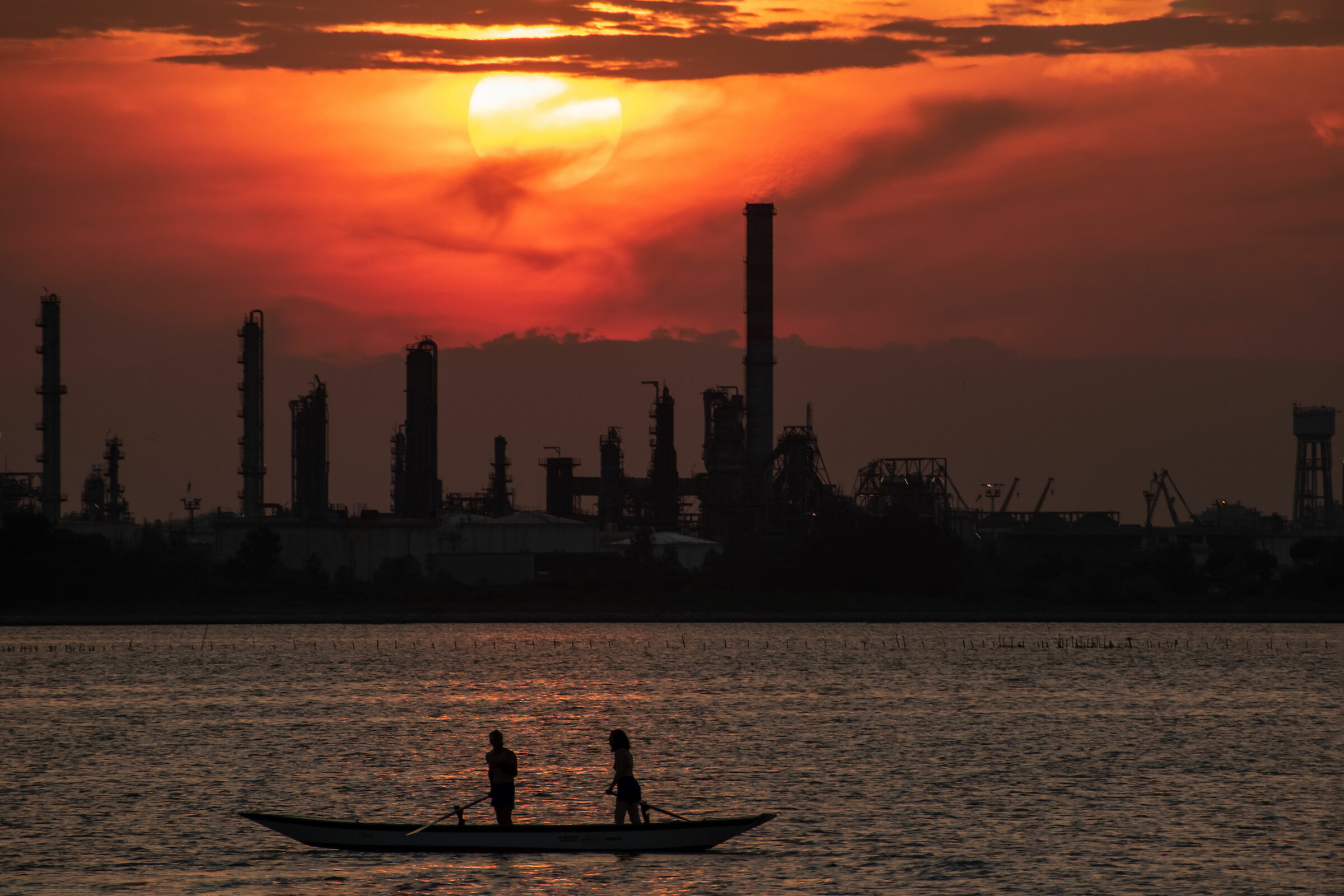 Tronchetto Island in Venice
