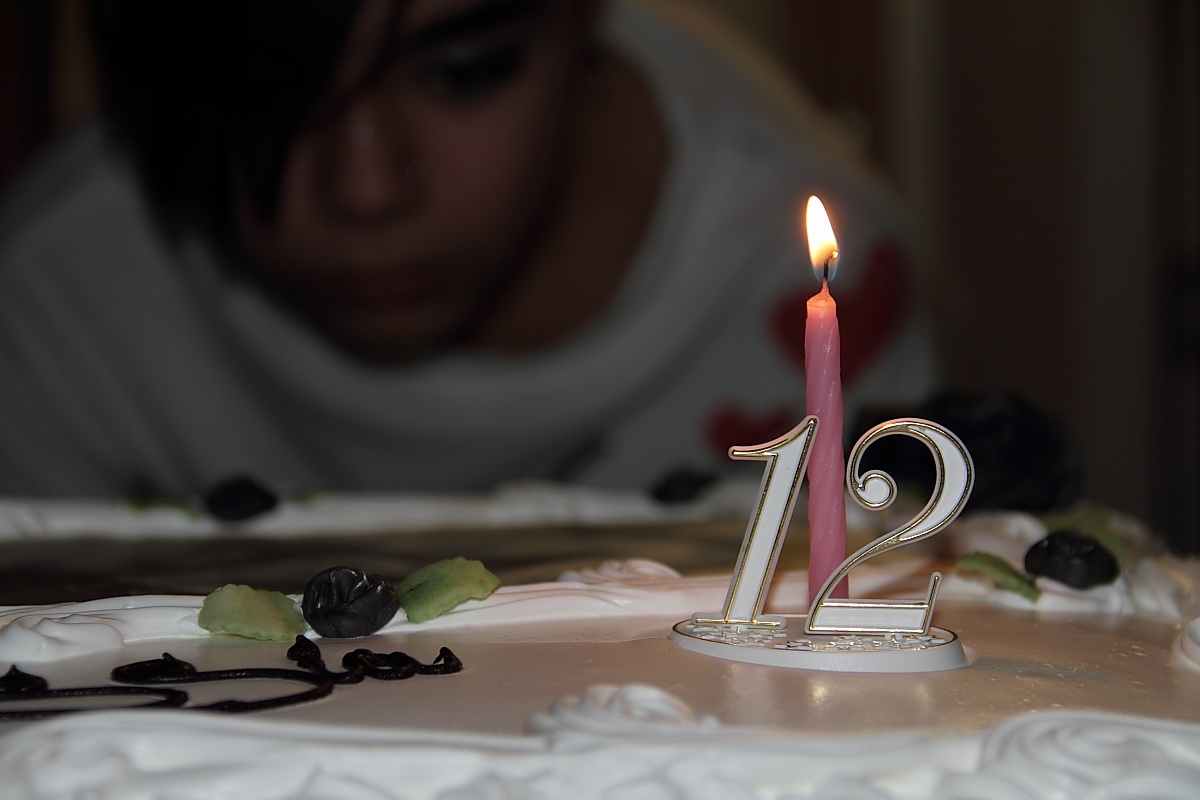 but 12 years of daughter