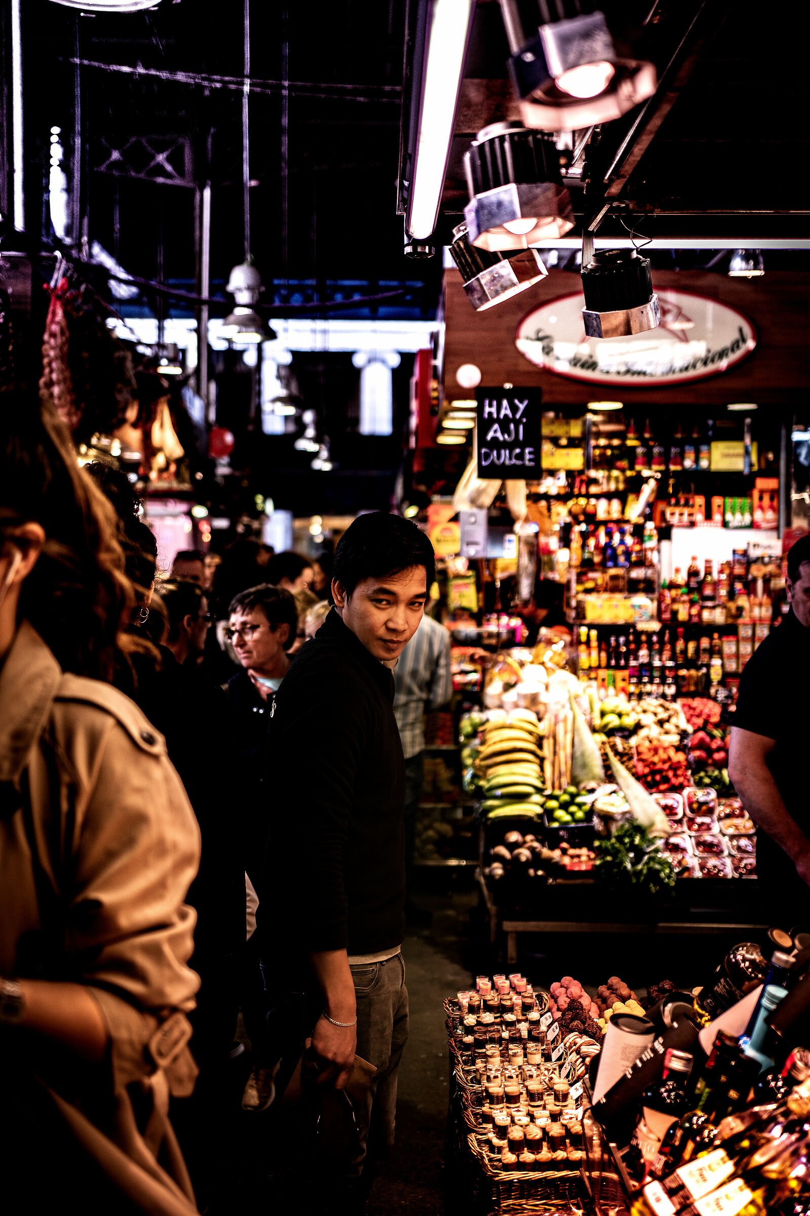 Spanish and chocolate