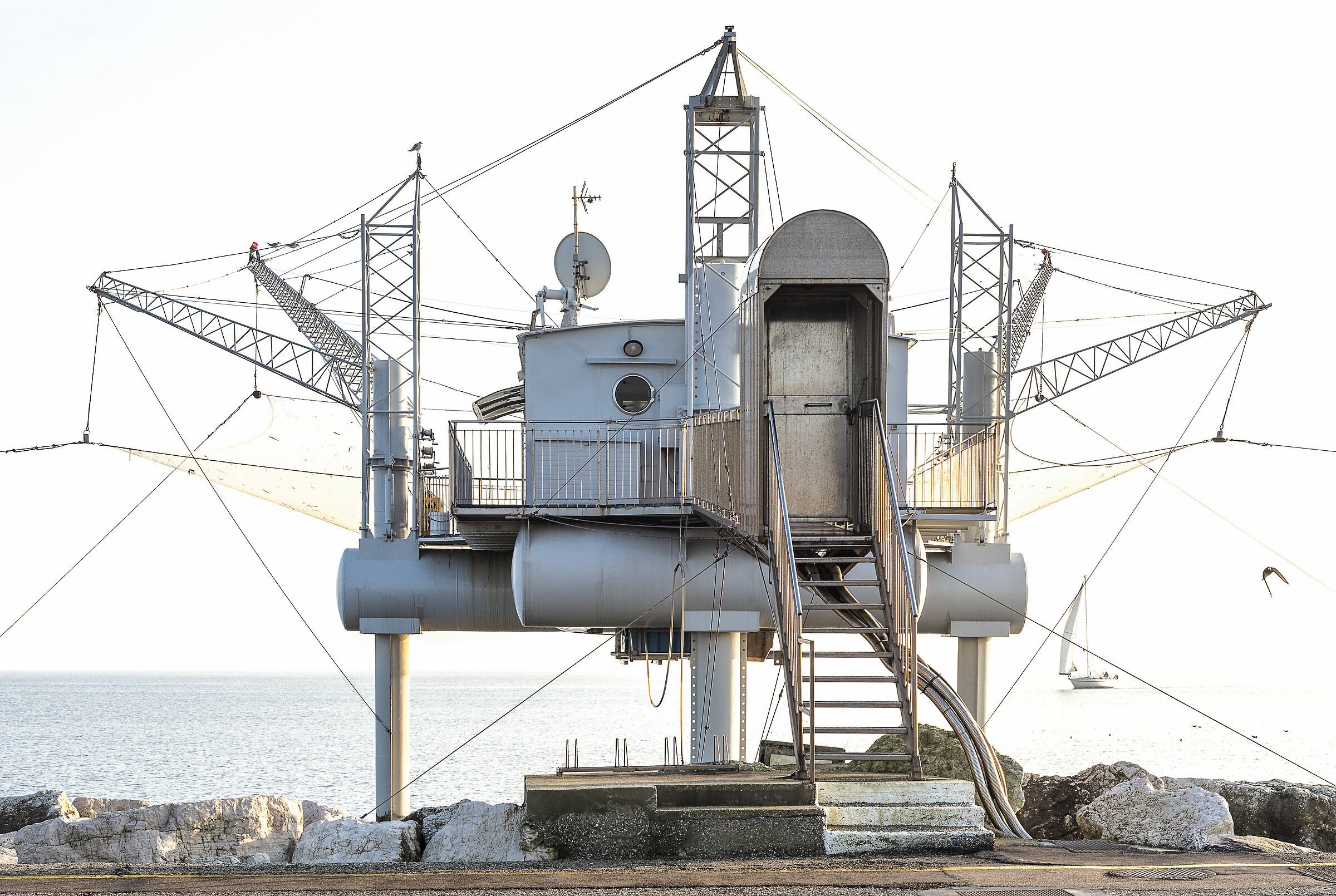 Capanno in diga, Marina di Ravenna