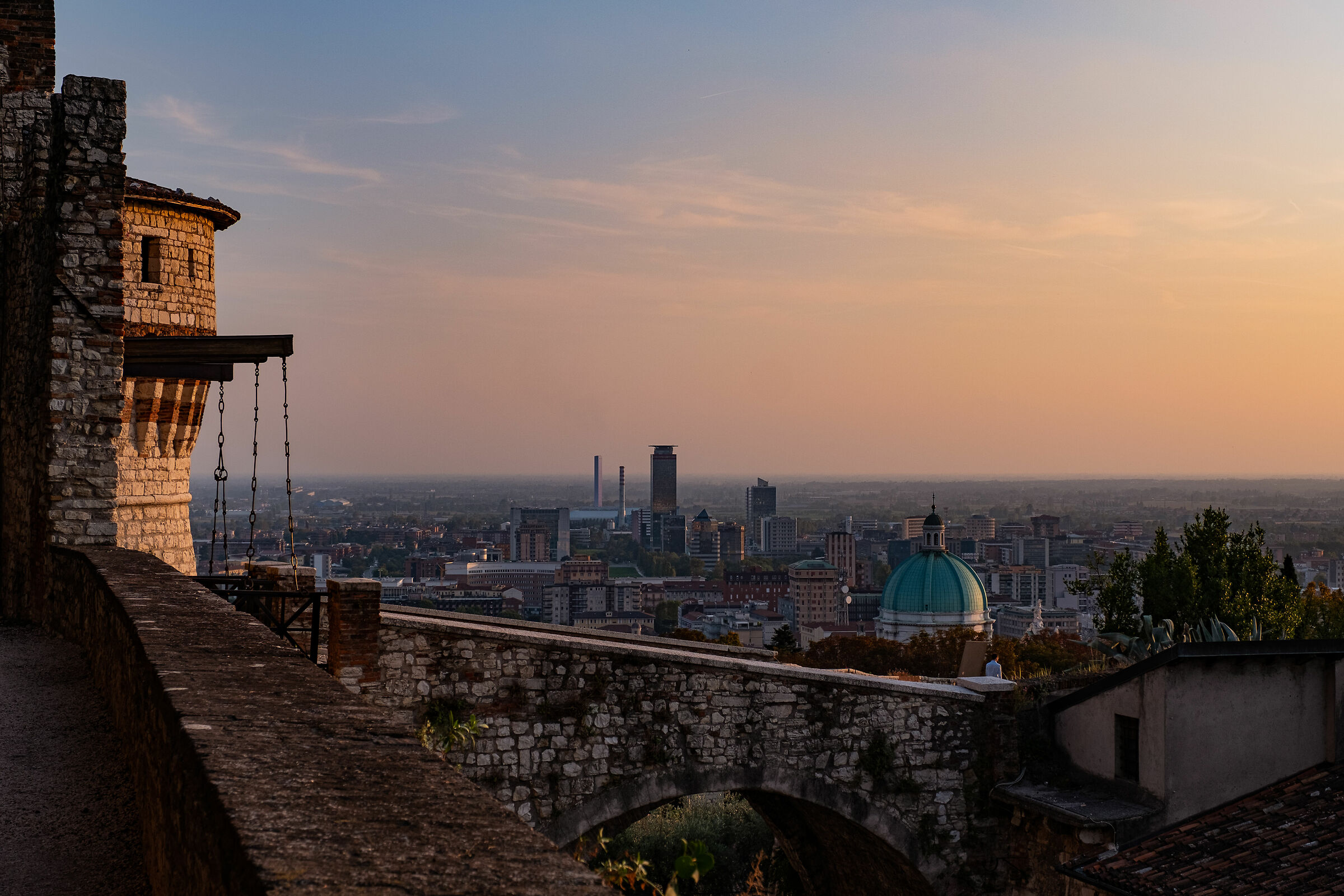 Un panorama che sa di casa - Castello di Brescia