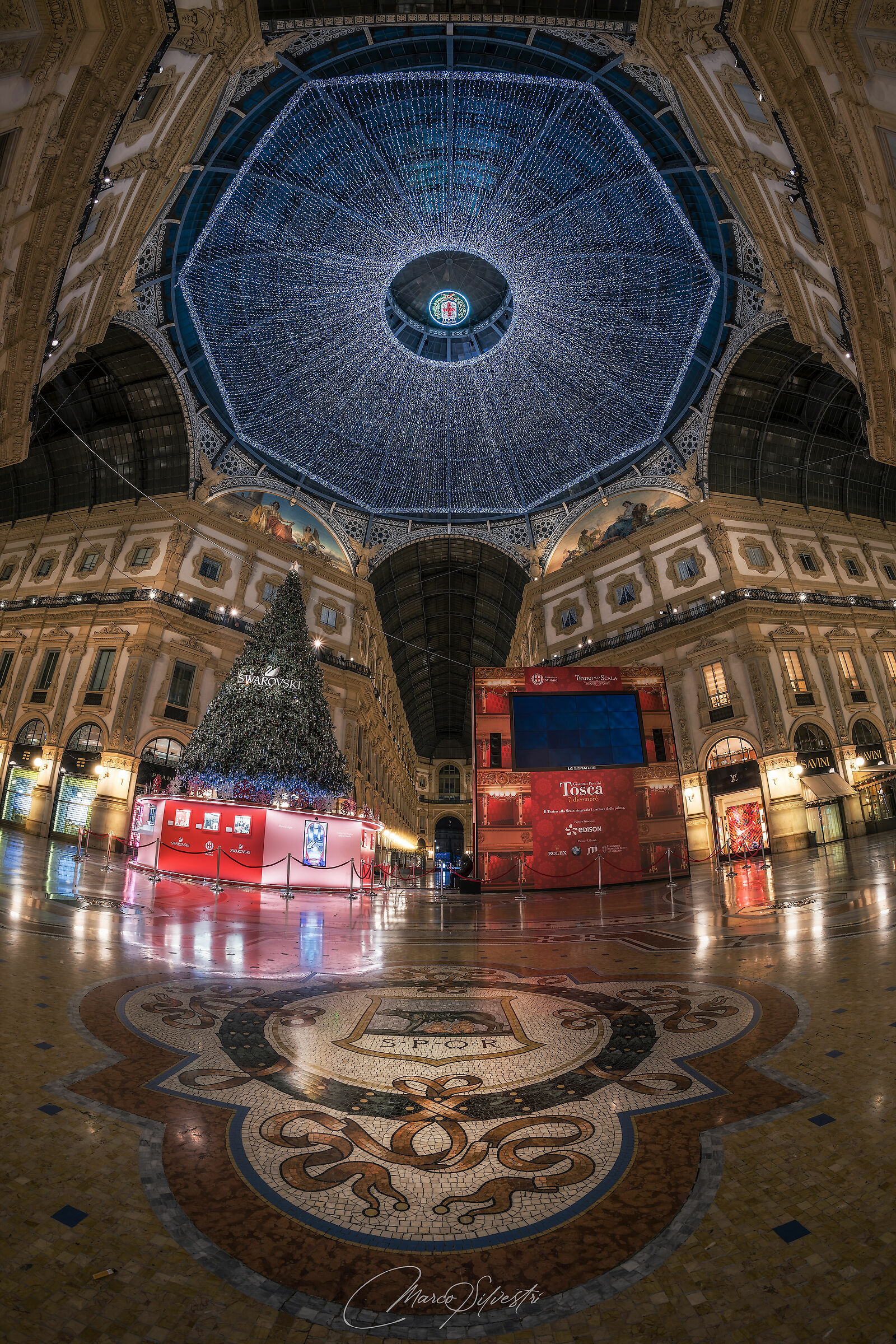 Galleria Vittorio Emanuele at Christmas