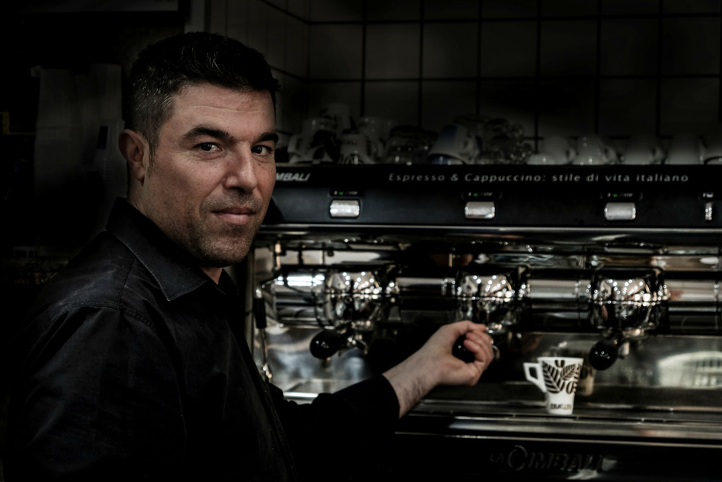 uno scatto al barman