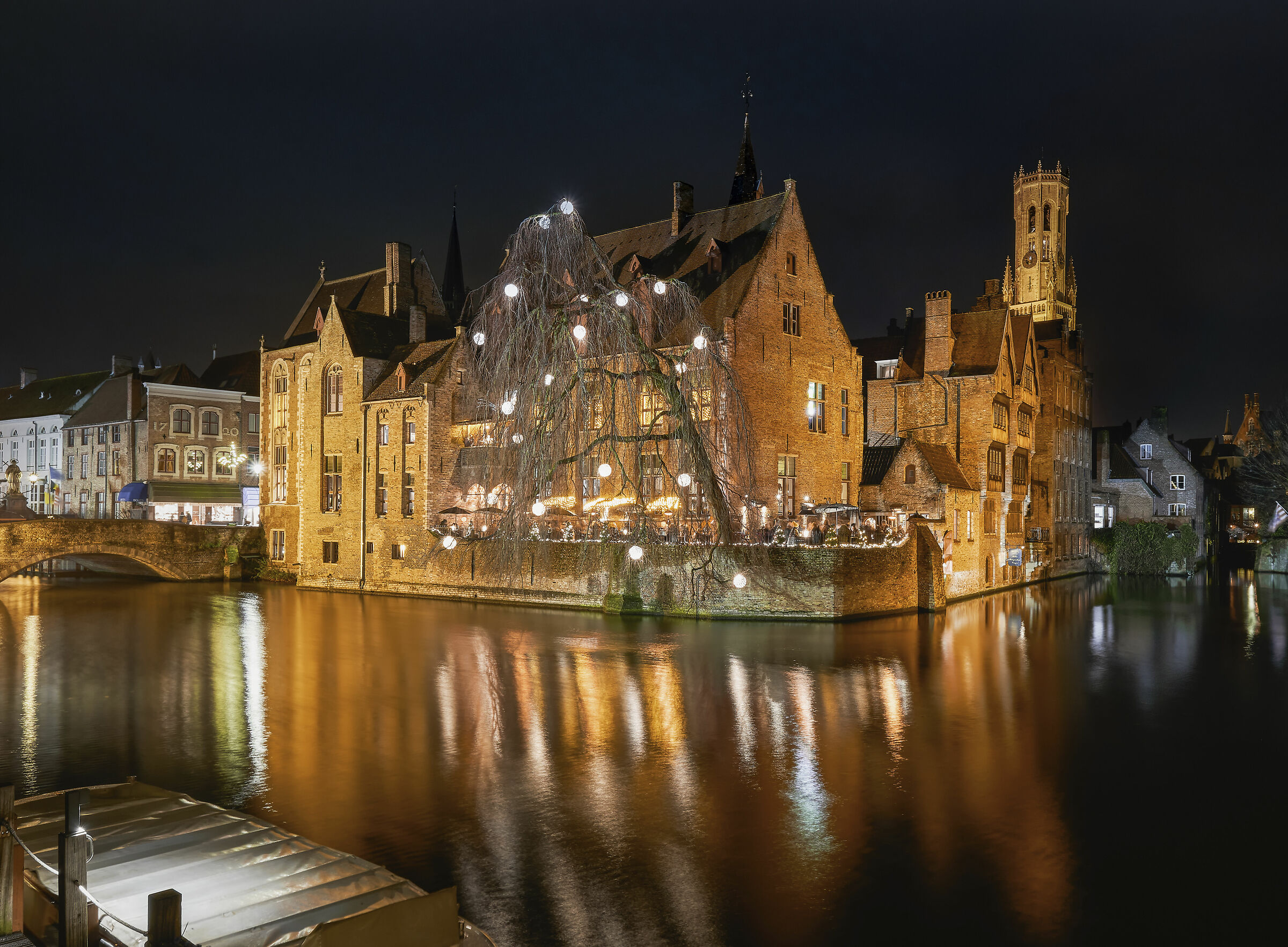 Un classico di Bruges, il famoso Rozenhoedkaai