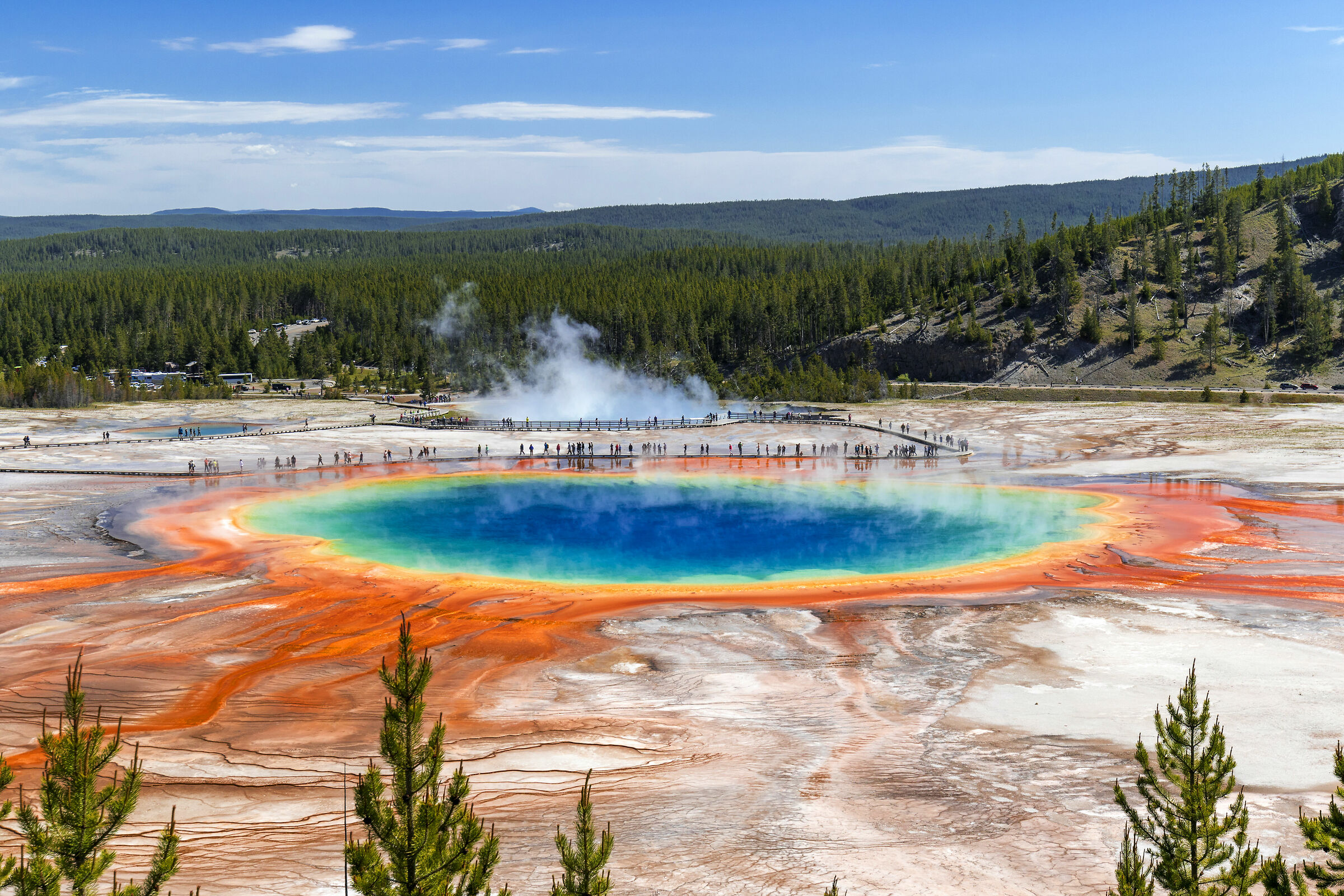 Grand Prismatic Spring, Yellowstone NP