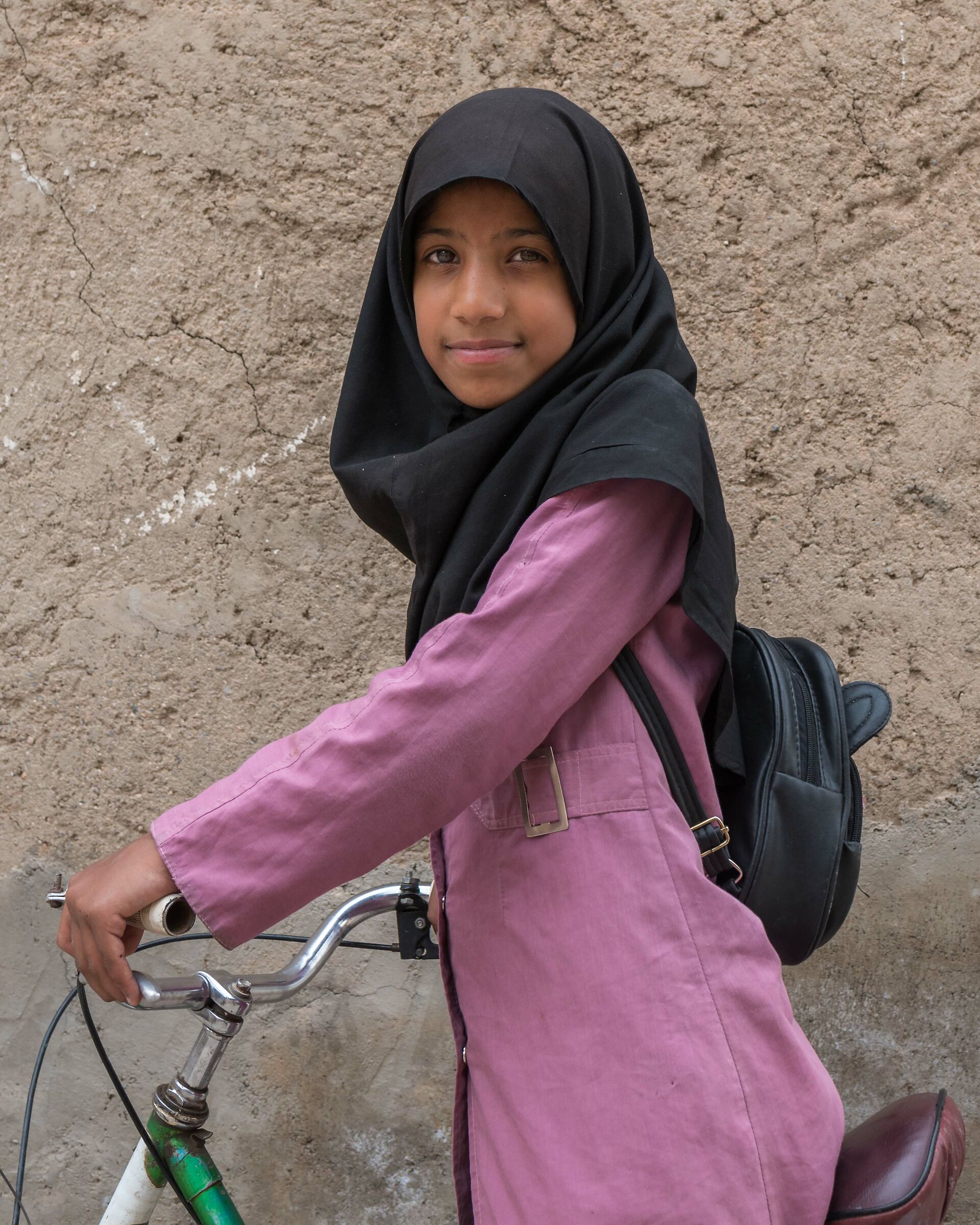 The Girl on the Bike