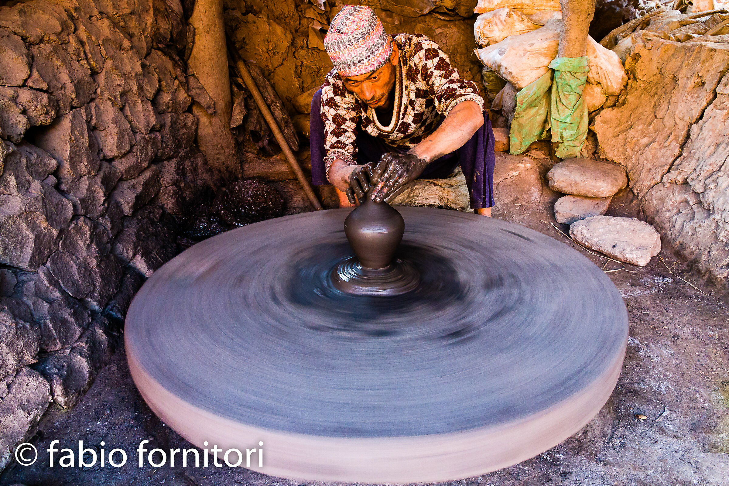 Bhaktapur , Potter  , Nepal 2011