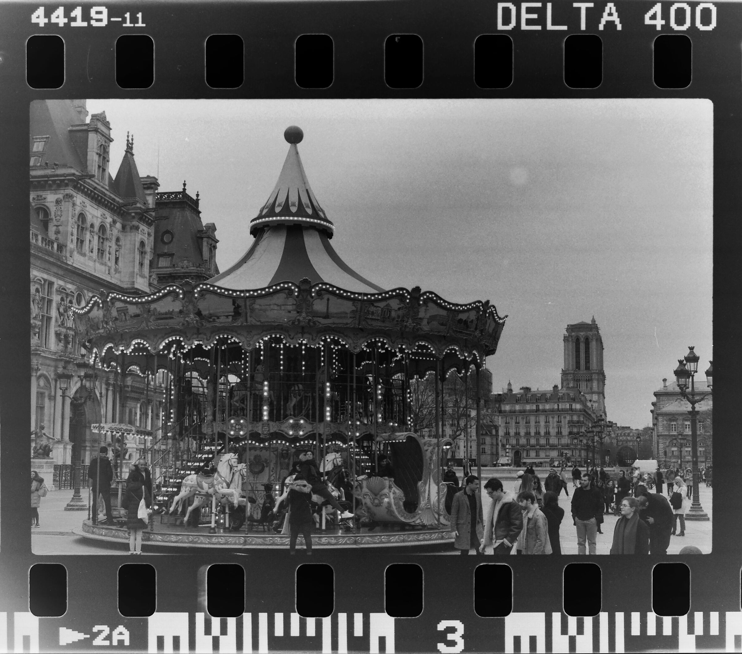 The game, and what's left of Notre-Dame