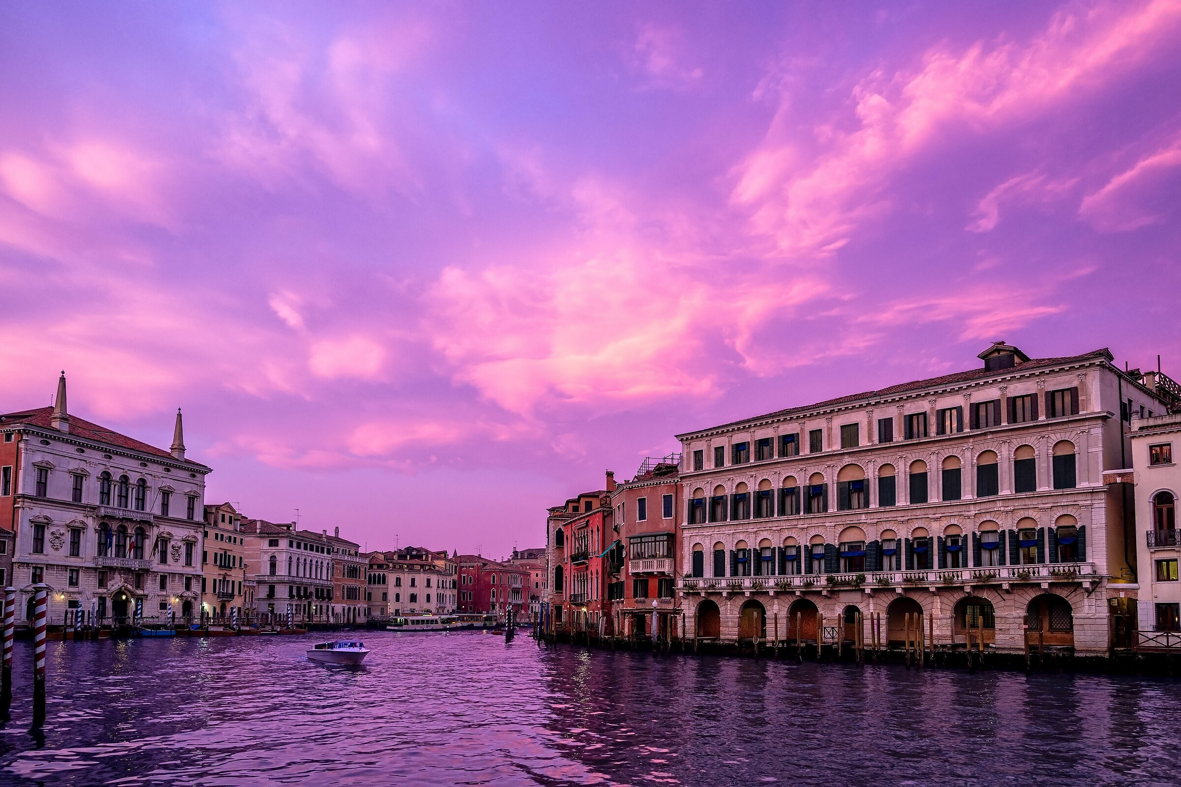 Purple Sunset (Grand Canal 4)