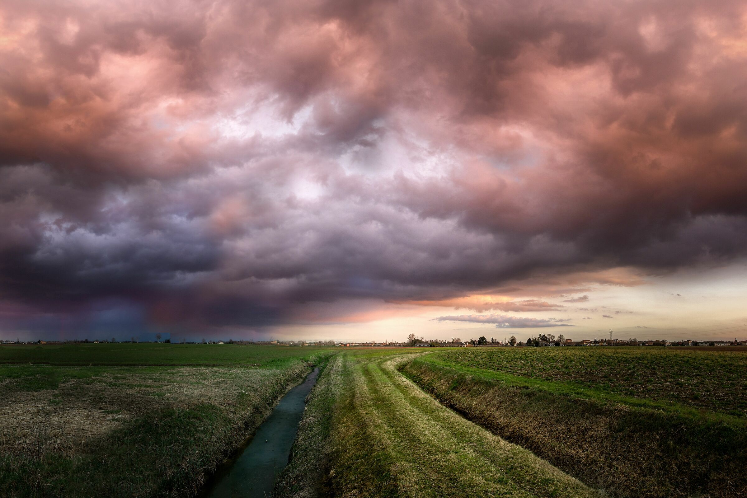 Nel cielo della pianura padana