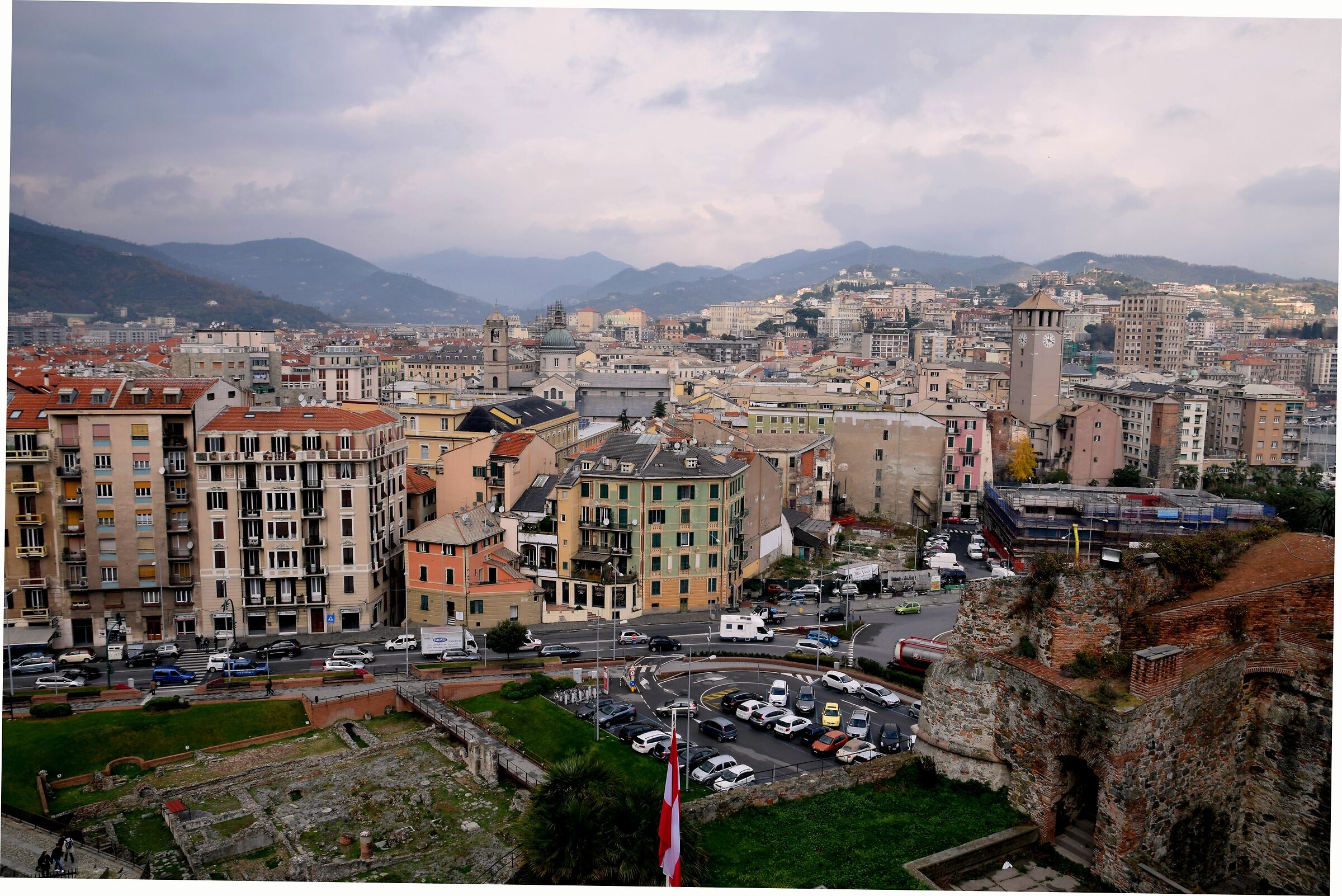 Savona vista dalla Fortezza del  Priamar