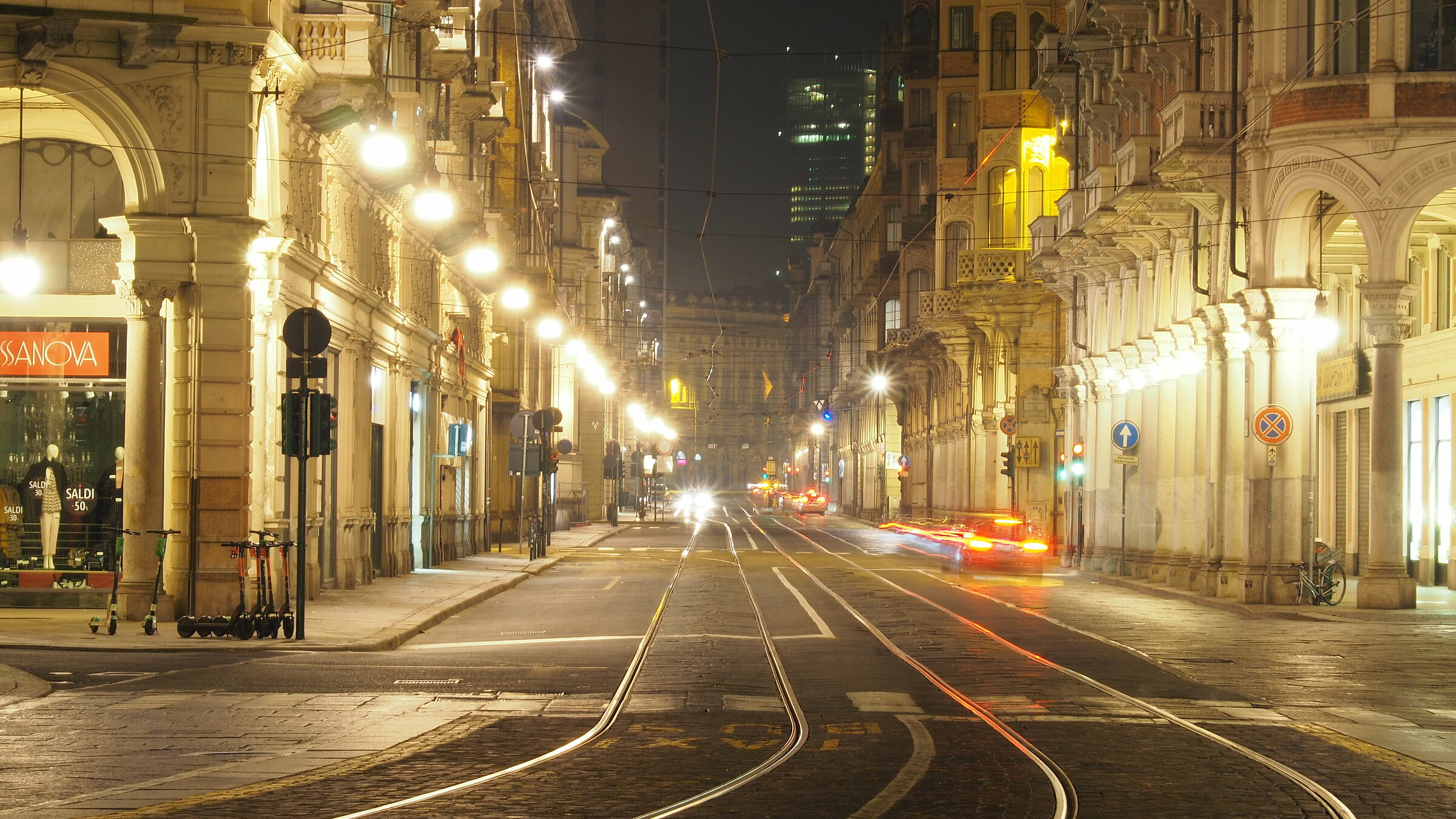 Turin by night
