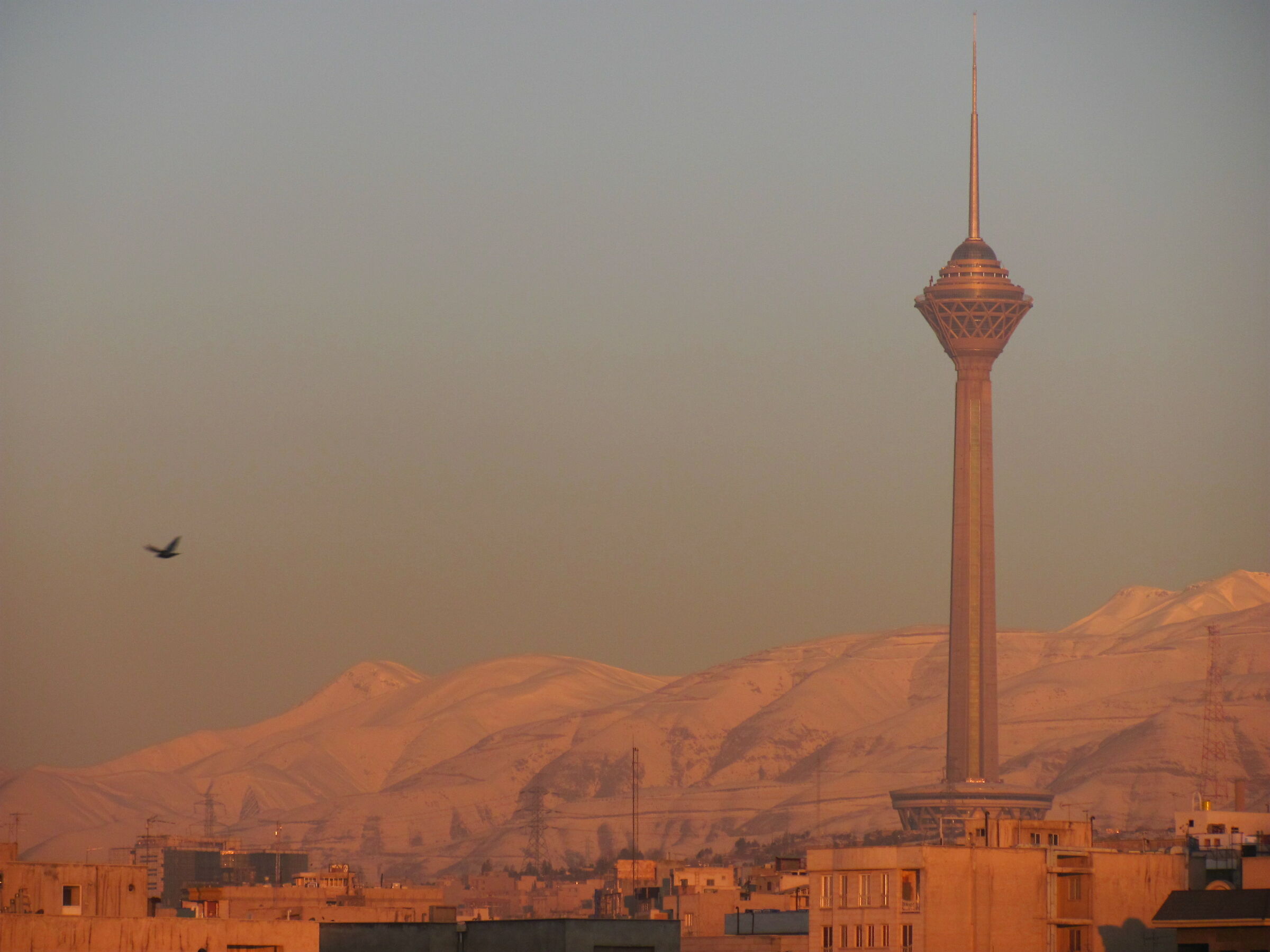 Sunrise in Tehran