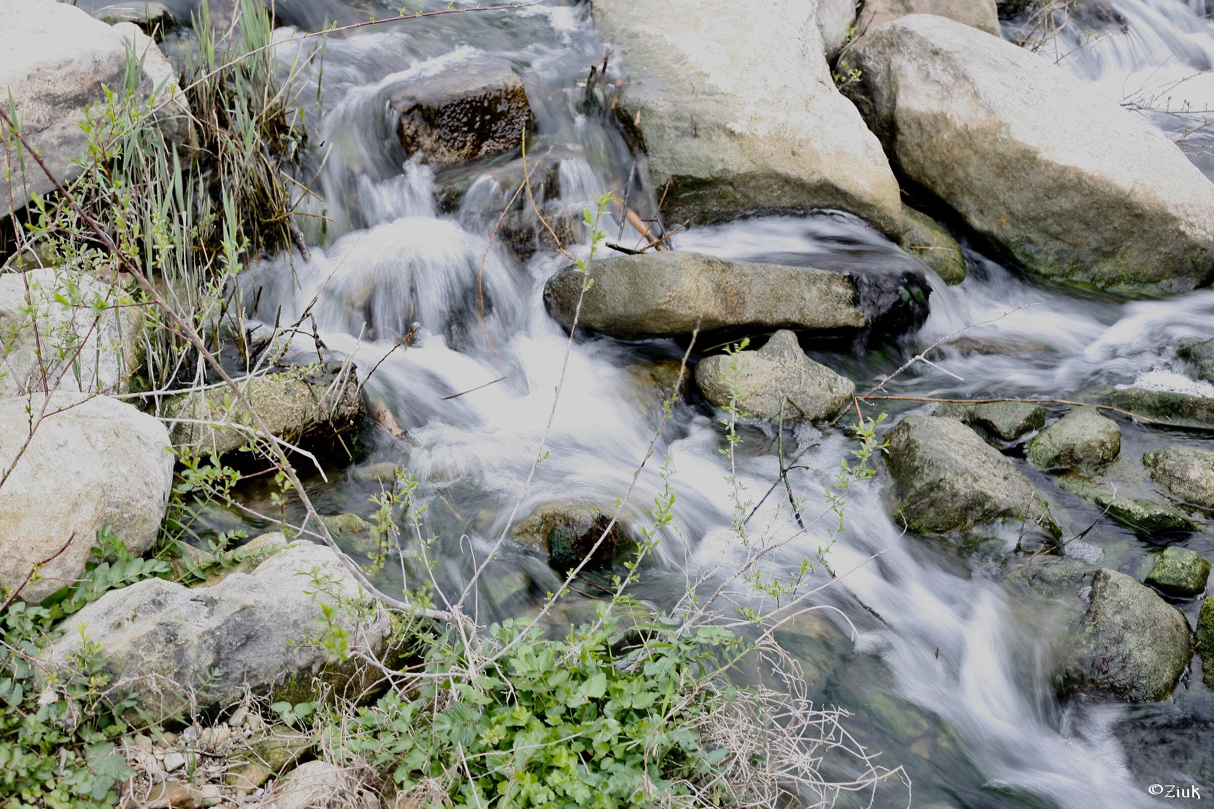 Il ruscelletto di Sippiu Guasila (su) Trexenta-Sardegna