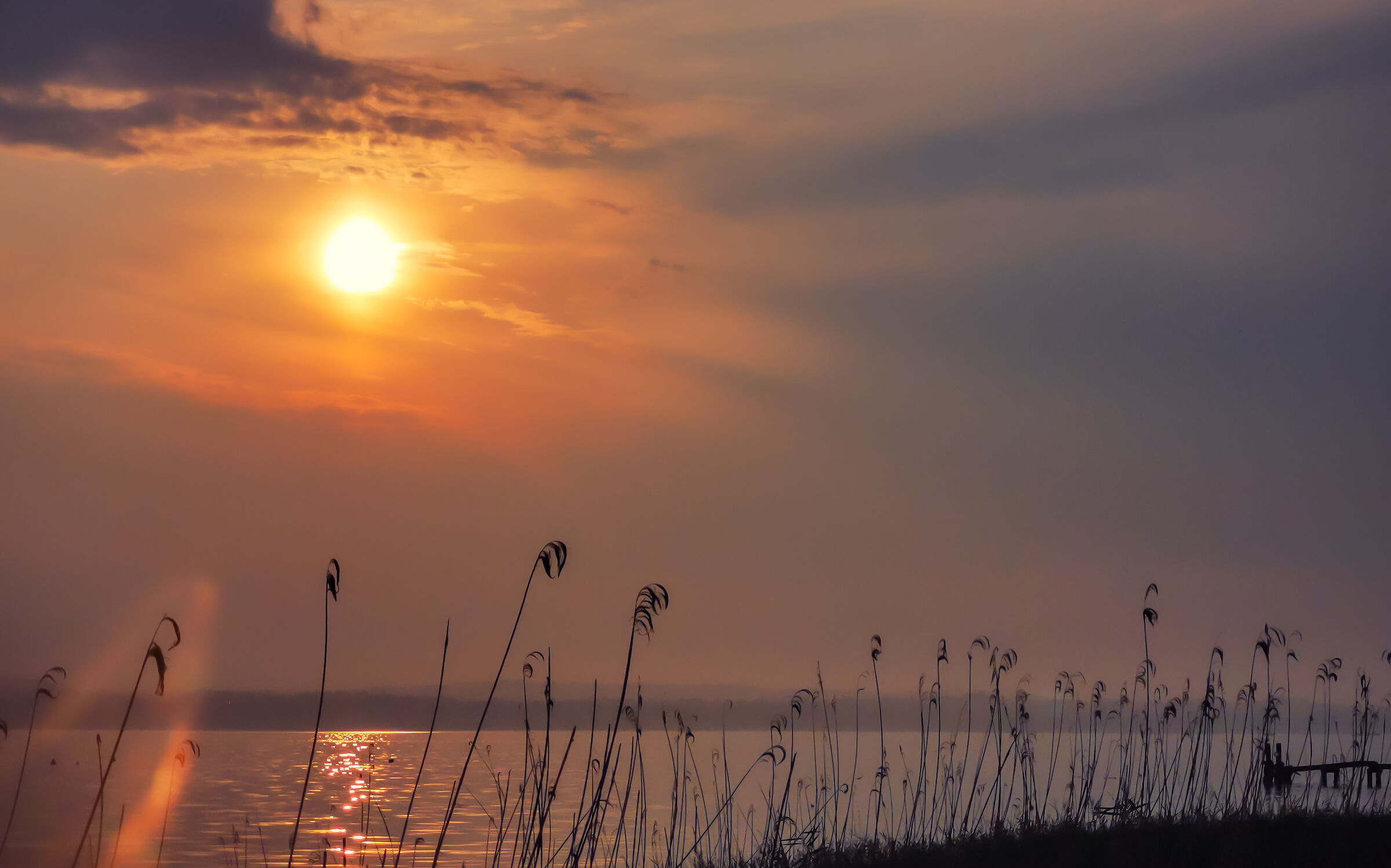 Sunrise at the lake