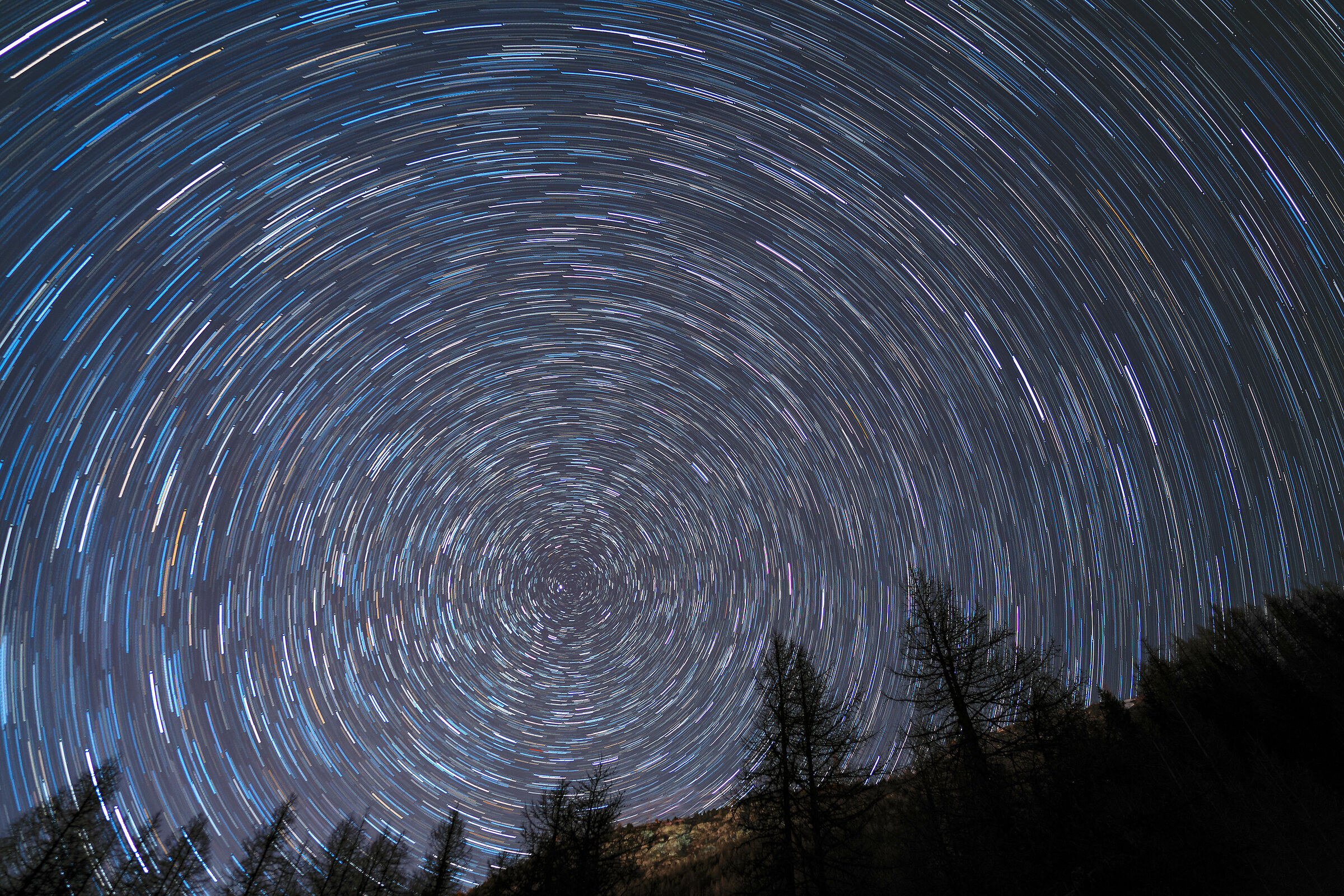 il cielo sopre Cogne
