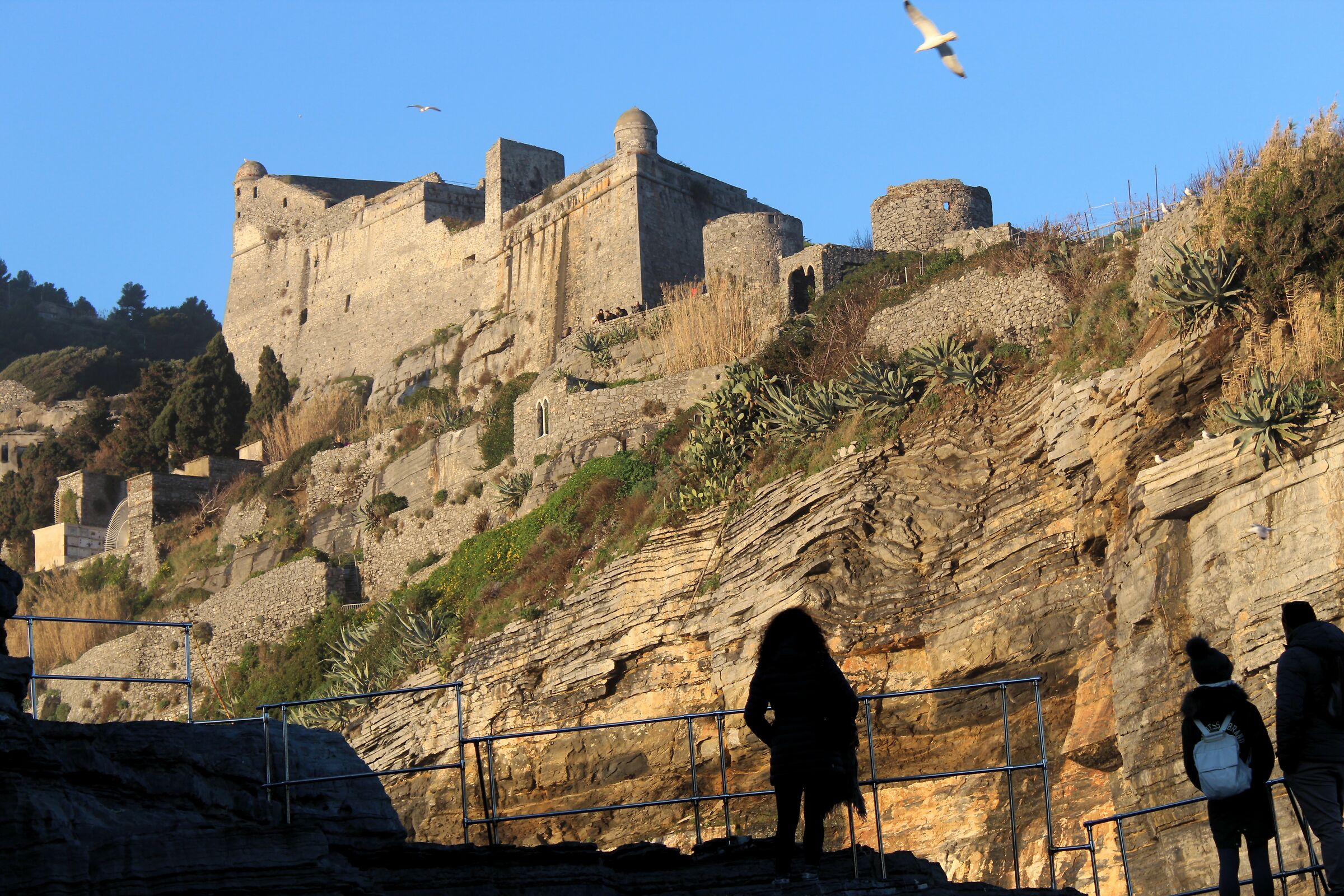 Portovenere on a winter day of sun and wind!!