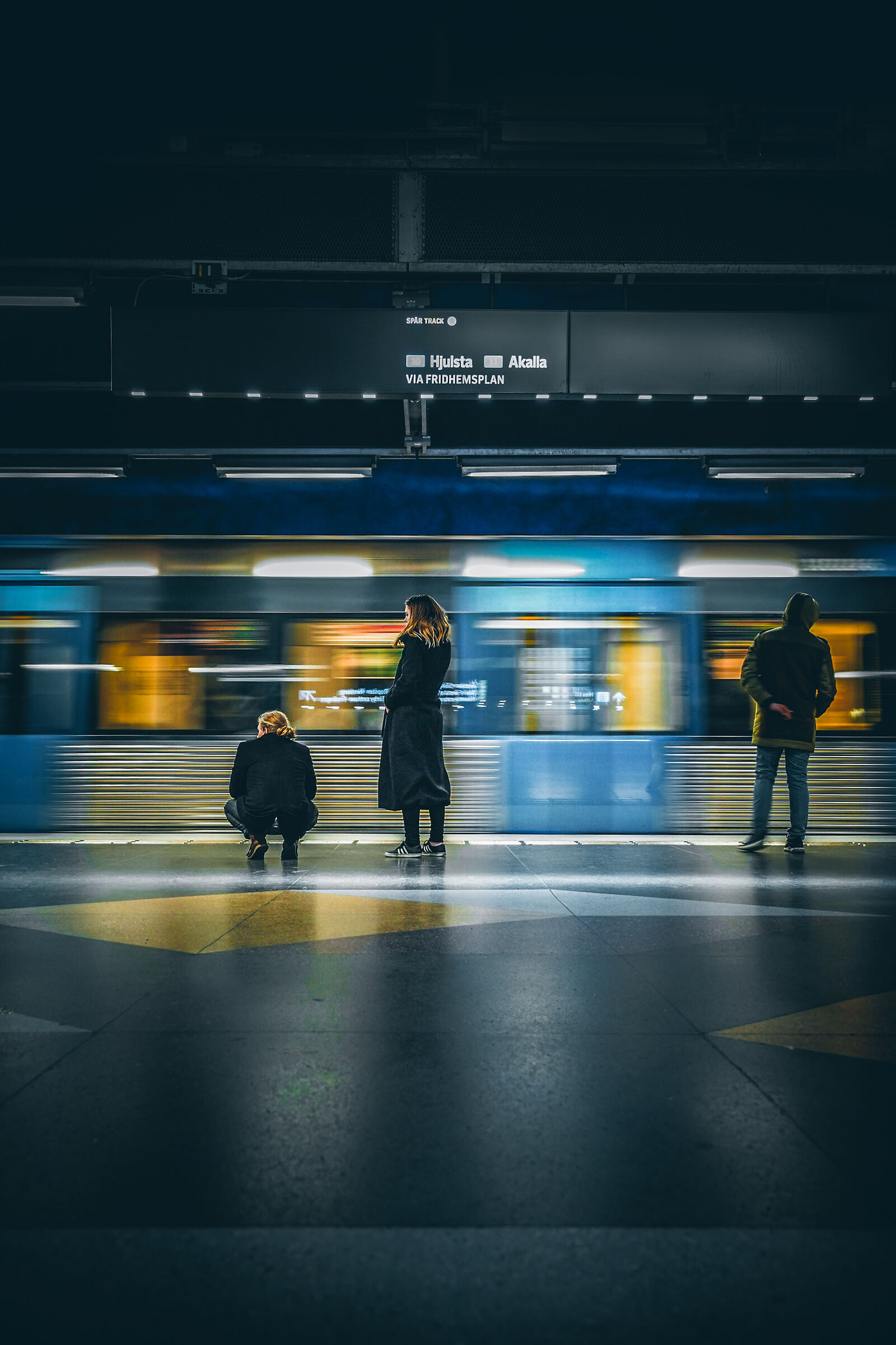 En puissant à T-Centralen