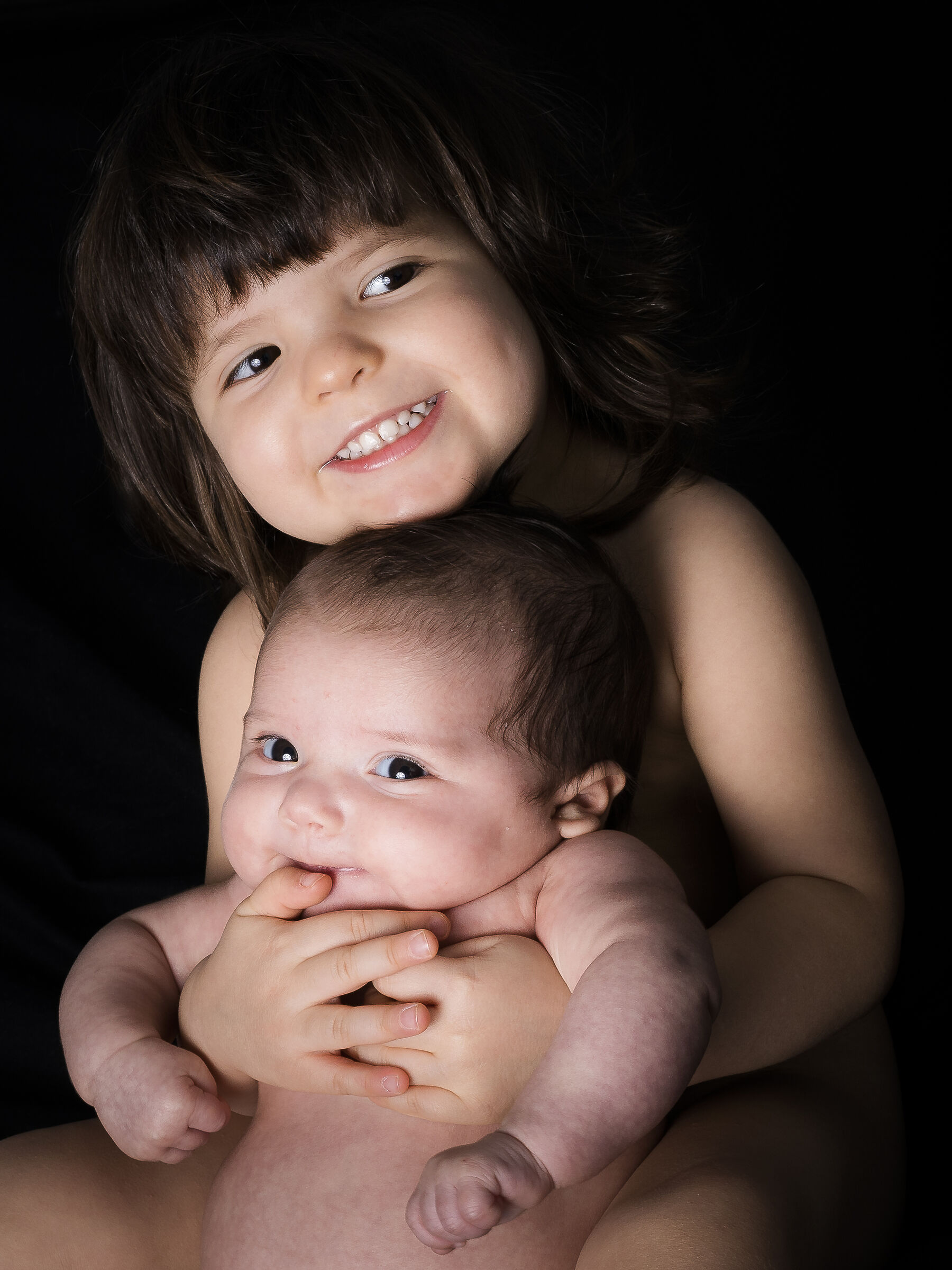 Giulia e Rachele insieme..