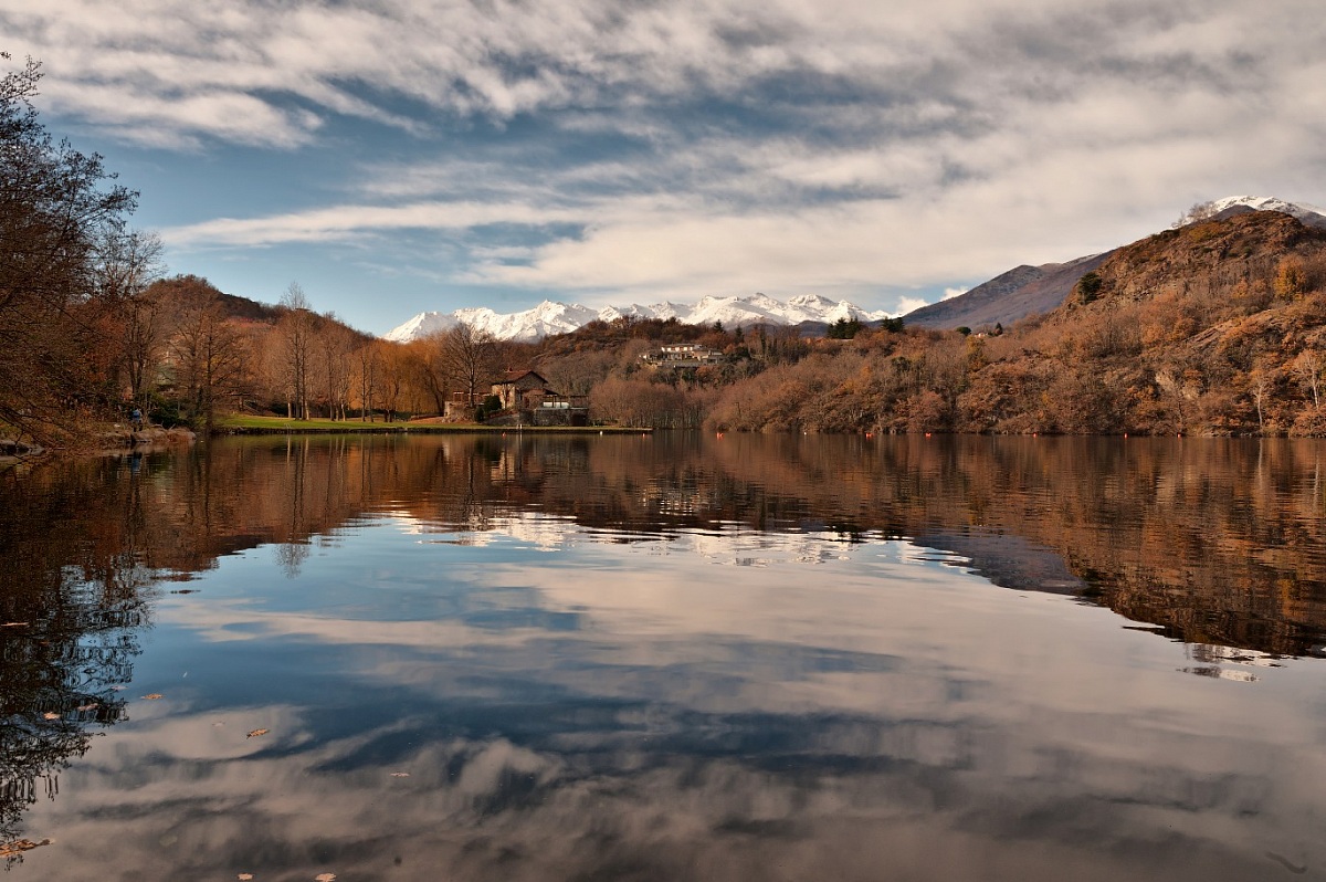 Reflections on the lake