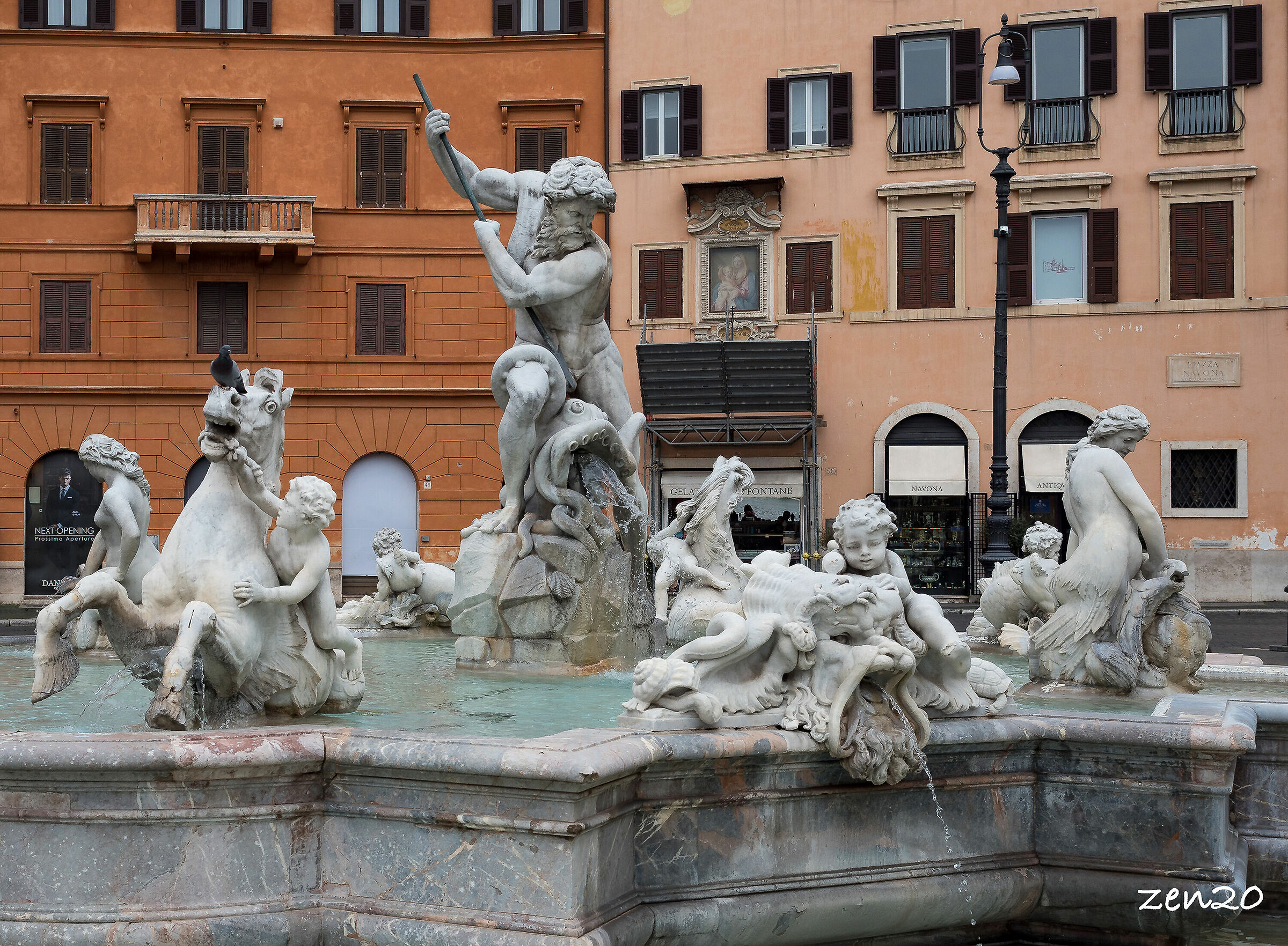Fontana del Nettuno  Piazza Navona