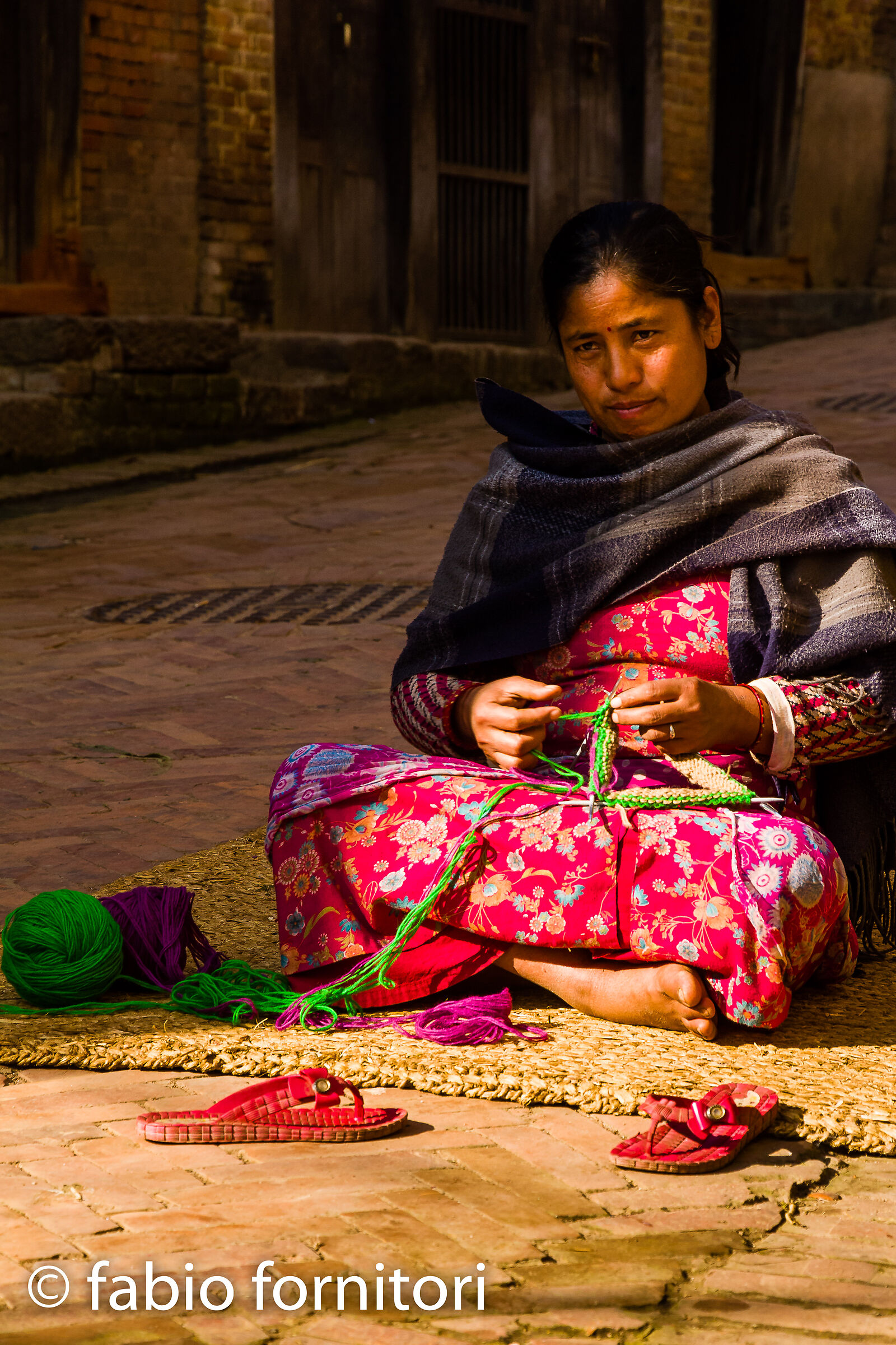 Bhaktapur , Woman  , Nepal 2011
