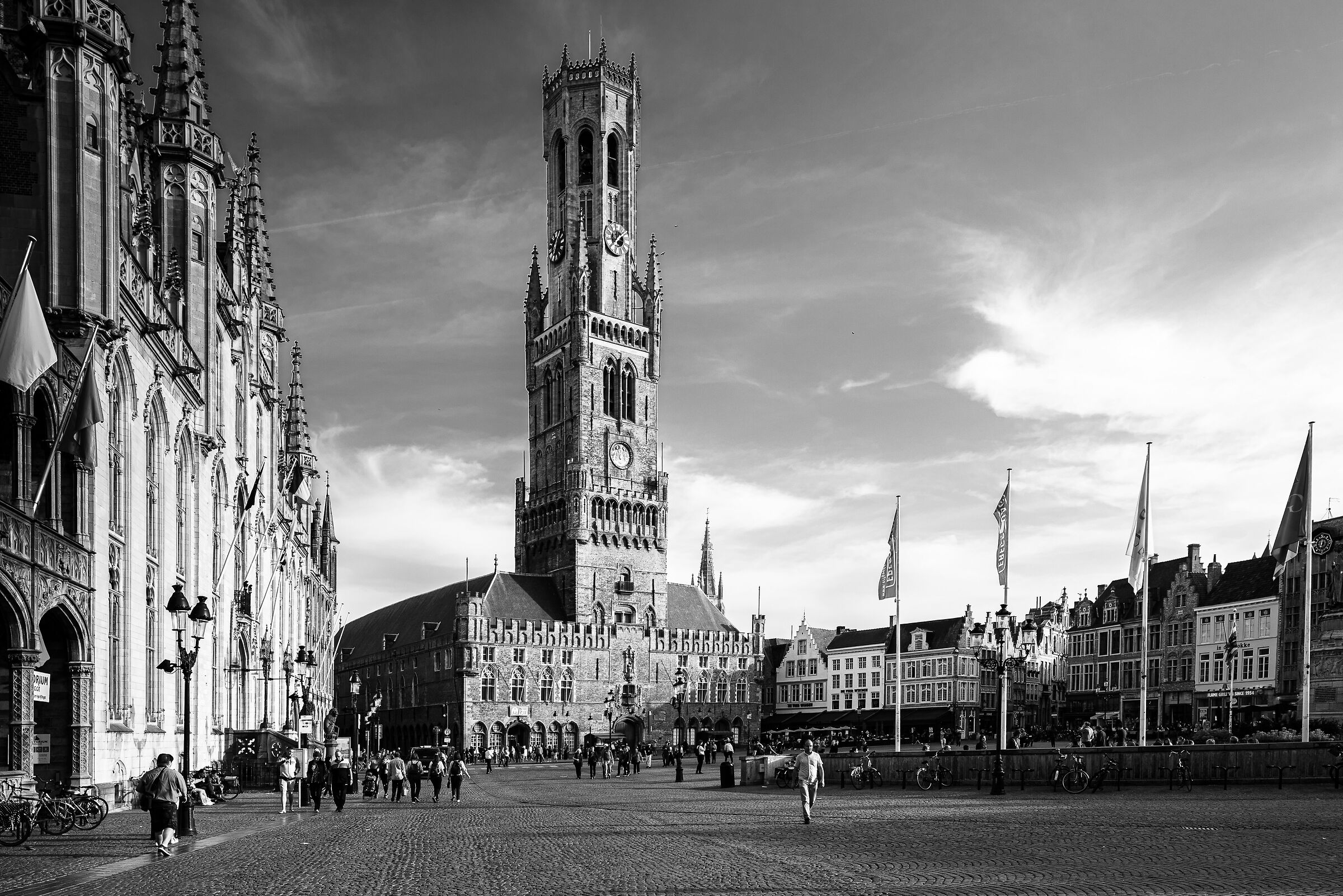 La grande Torre di Bruges