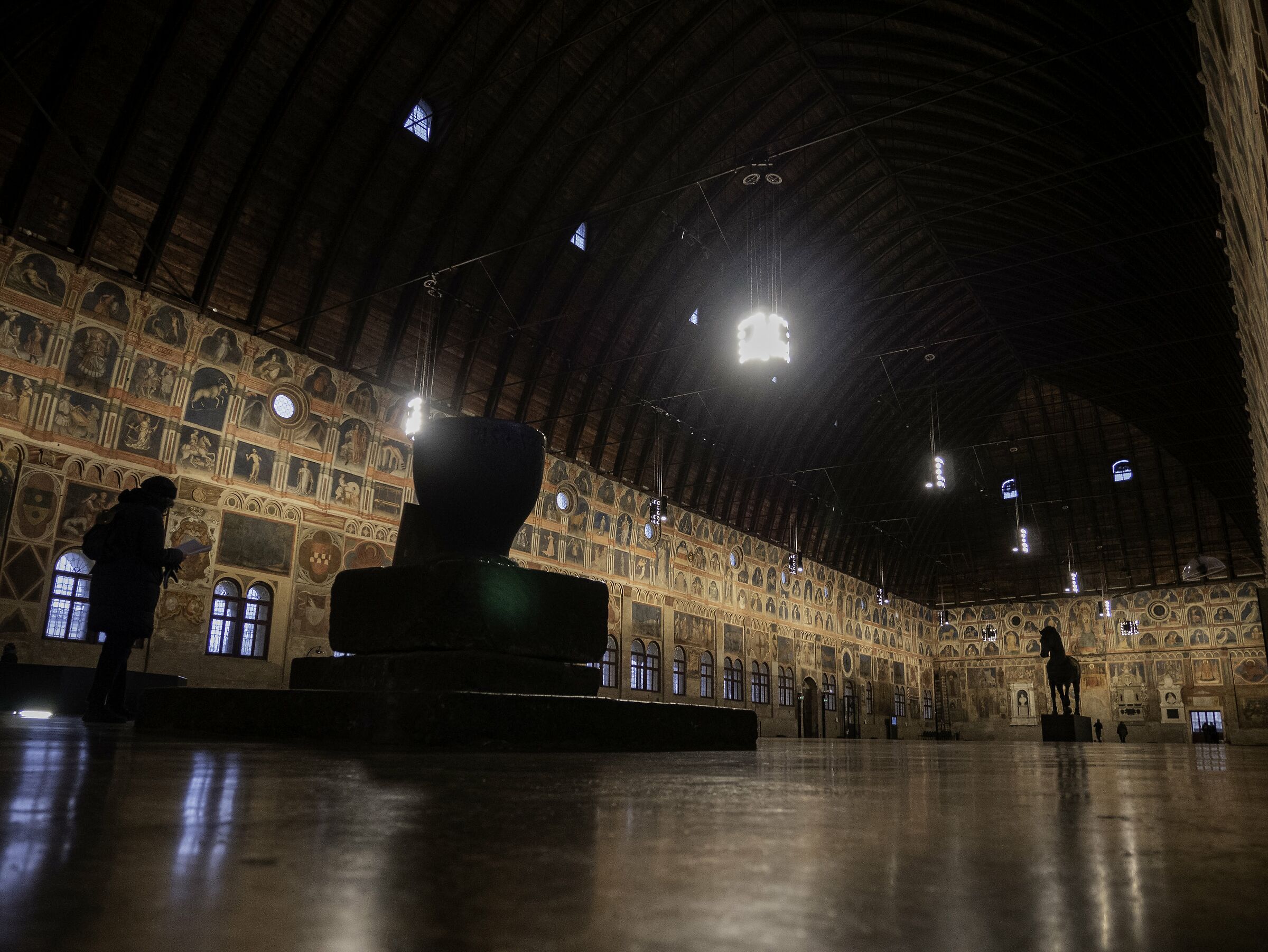 Palazzo Della Ragione,immersione nell'arte