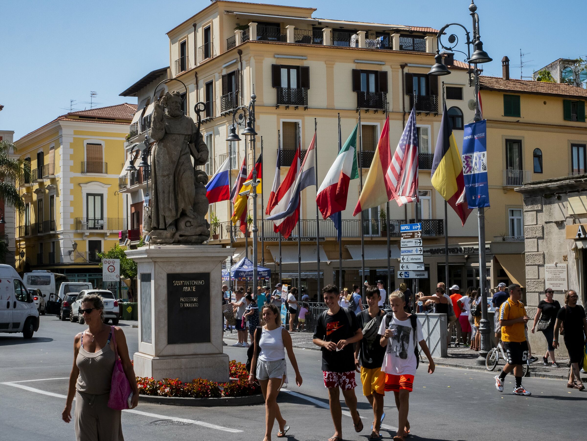 Sant'Antonio Abate a protezione di Sorrento