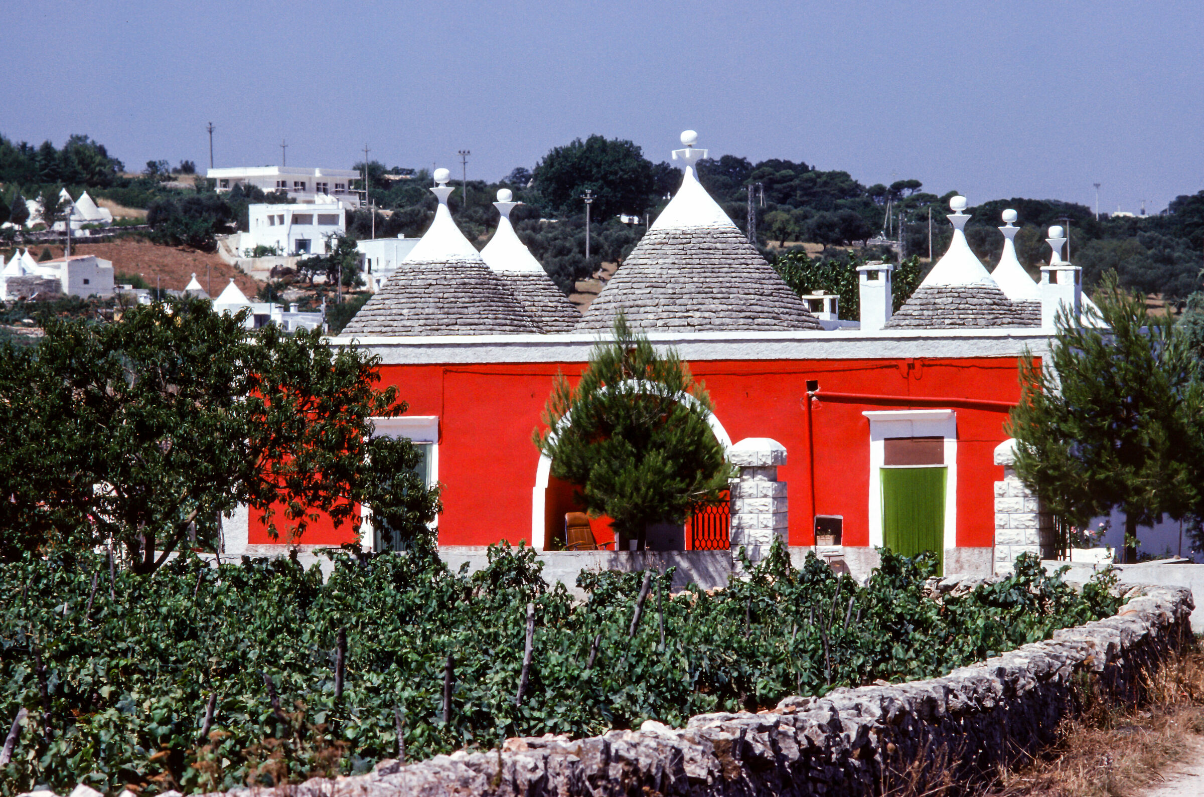 Trullo Rosso in the Itria-Puglia Valley