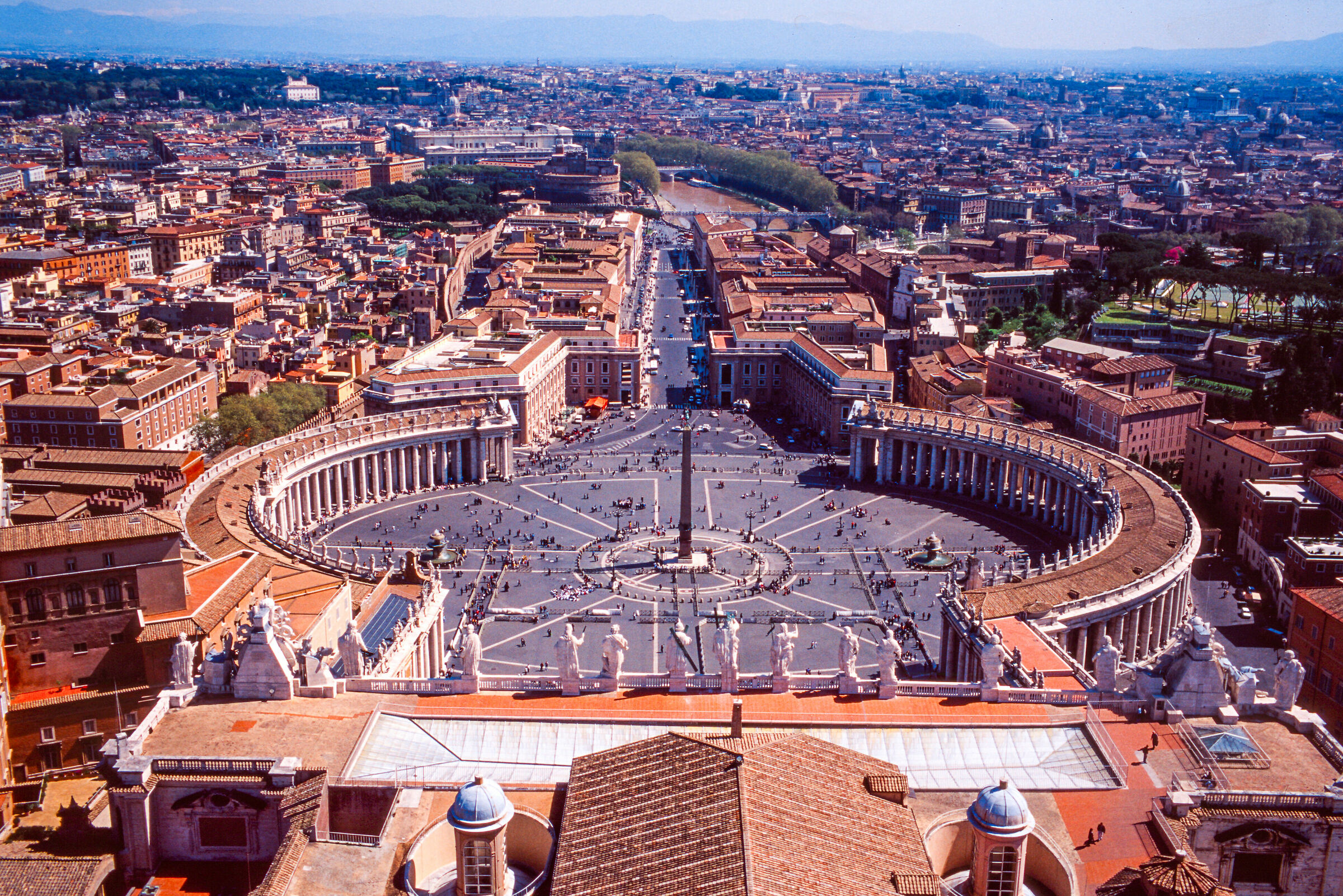 Rome-S.Peter from the top of the Dome