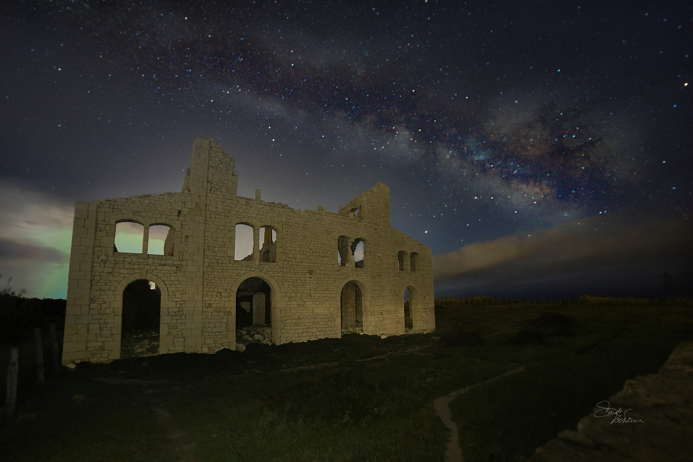 Via Lattea dalla Fornace Penna