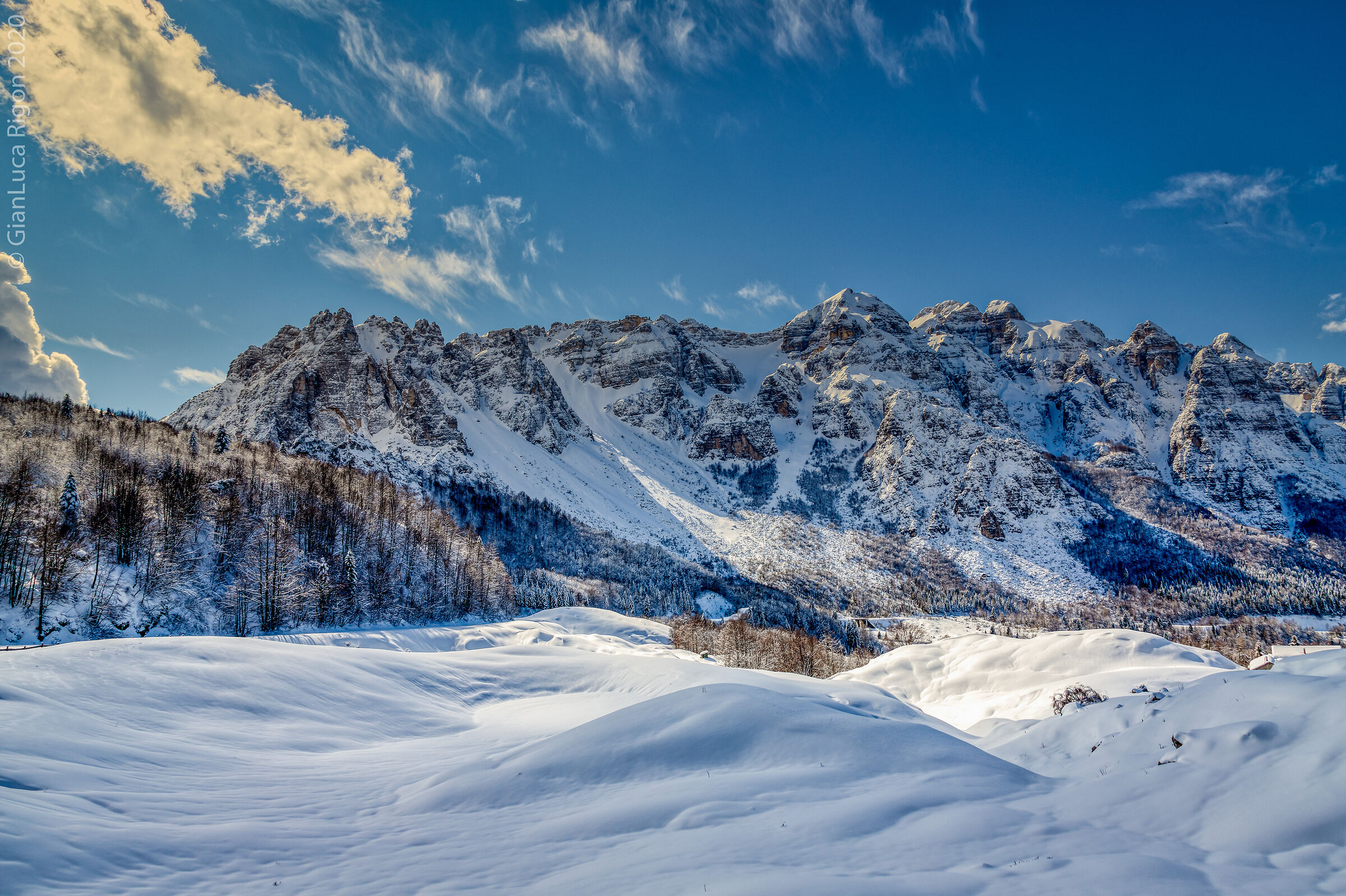 Il gruppo del Carega da Passo Campogrosso