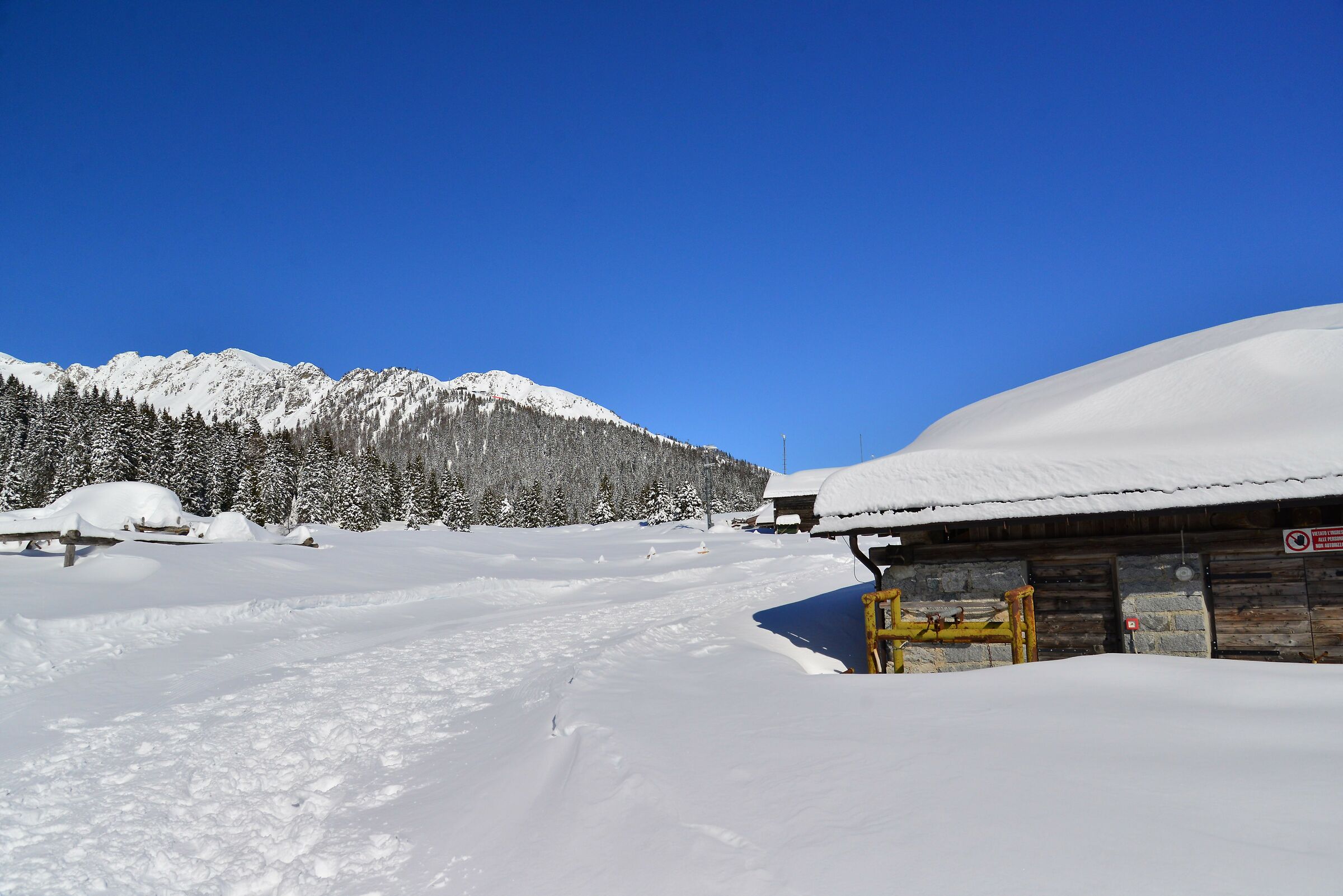 paesaggio innevato