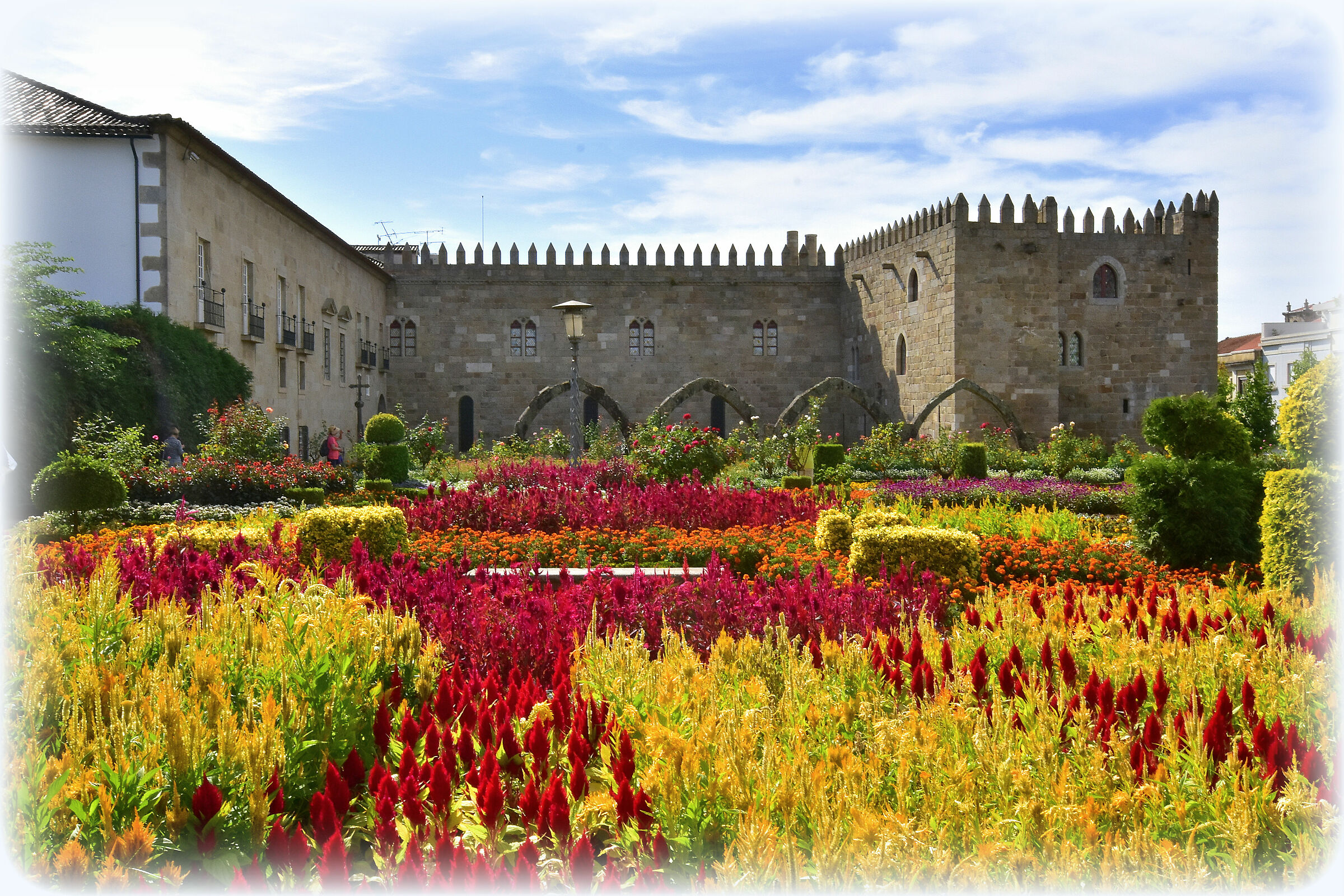 Braga, giardini di S.Barbara e Castello