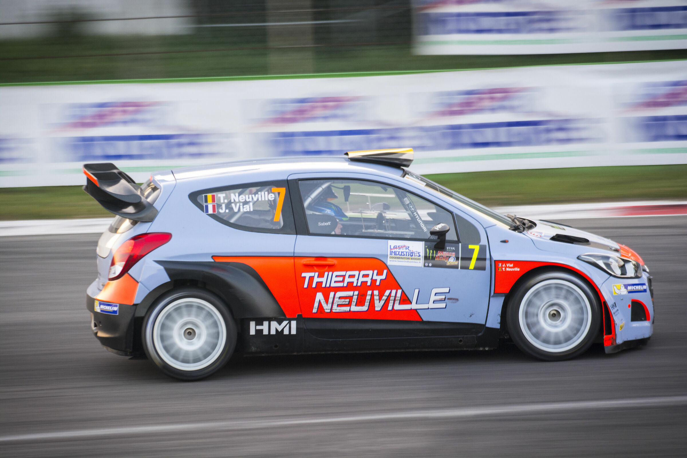 Tierry Neuville, Hyundai i20 wrc, Monza Rally Show 2015
