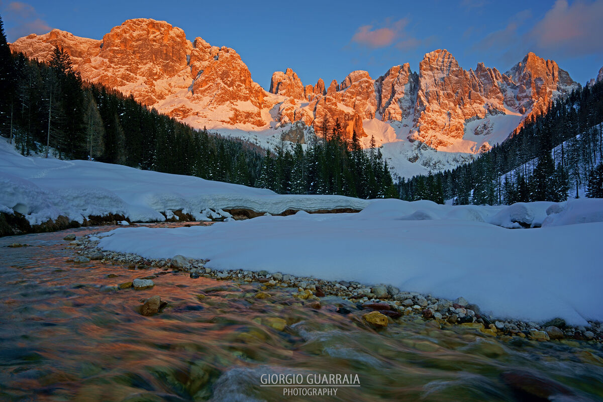 Val Venegia sunset