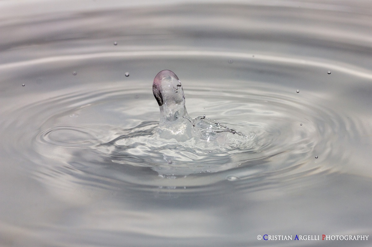 And the water created man