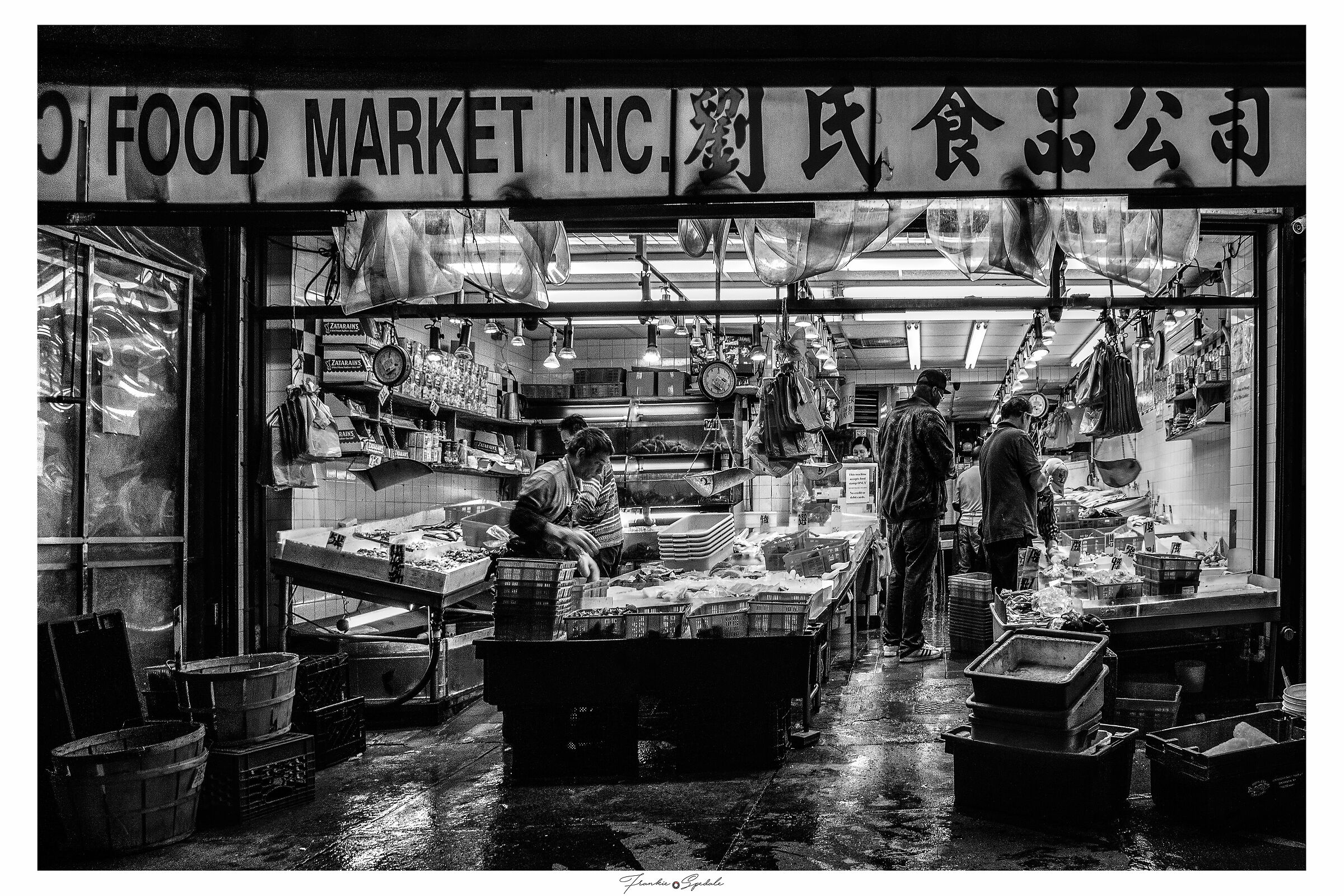 Fish shop in Chinatown