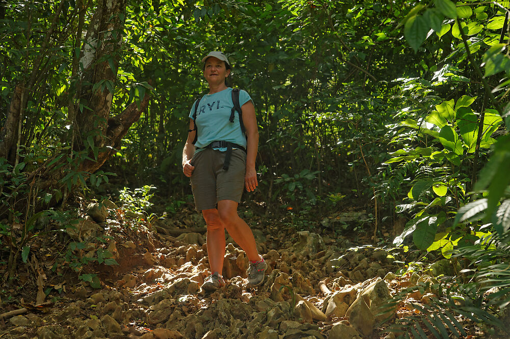 sentier vers playa rincon
