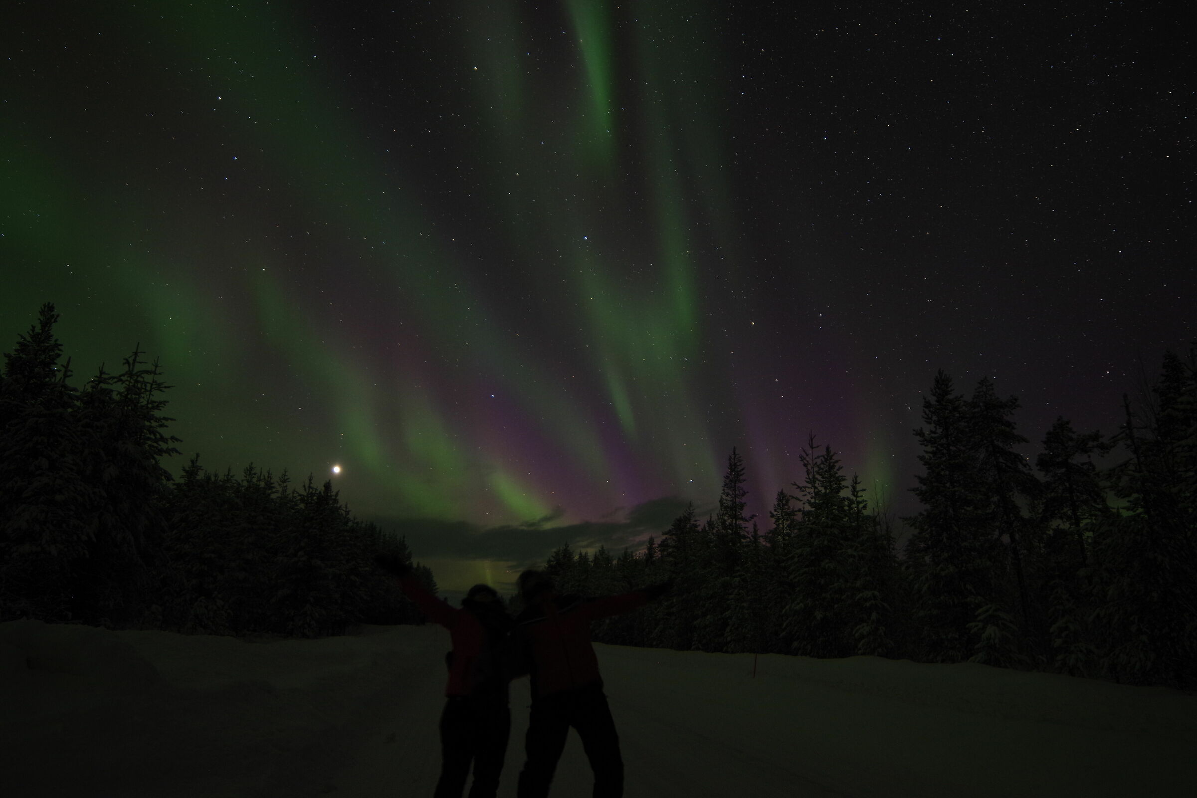 When the sky lights up with immense...