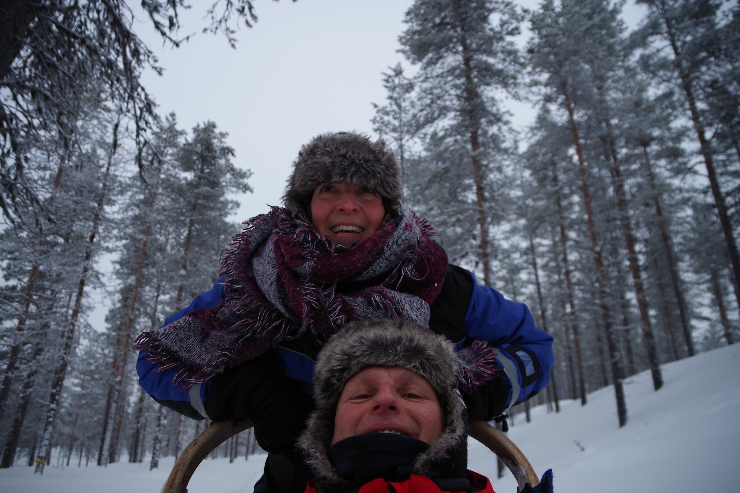 Indescribable.... us, the dogs, the silence...