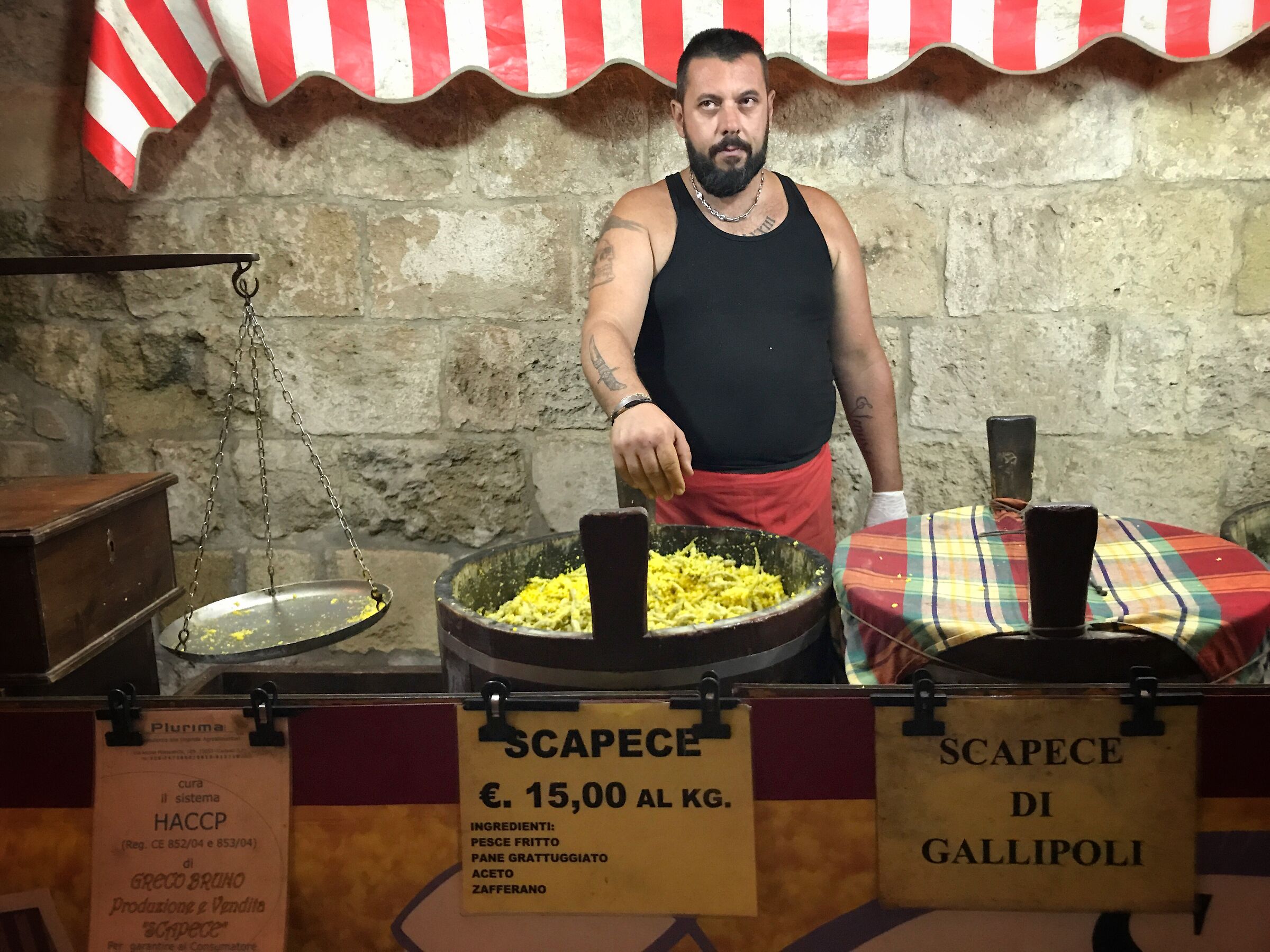 Venditore di "Scapece"