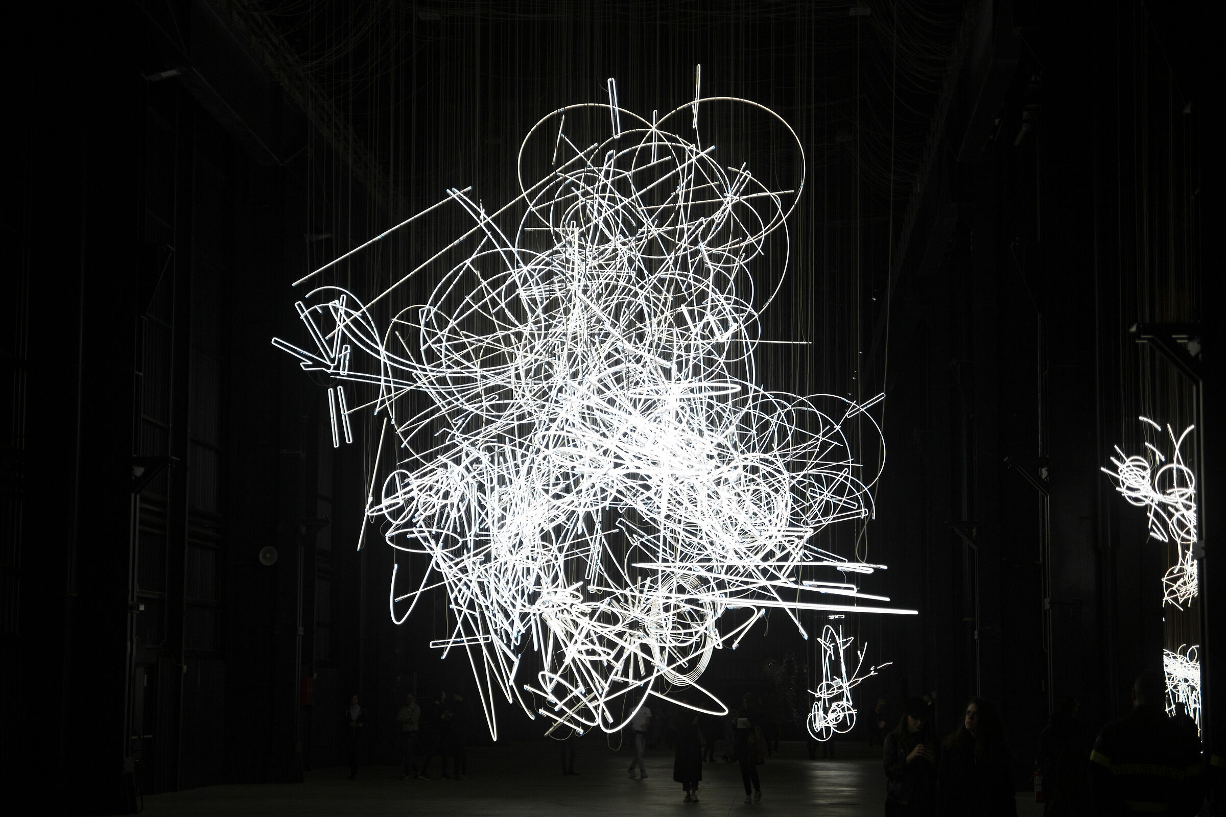 Cerith Wyn Evans's lights vs humans