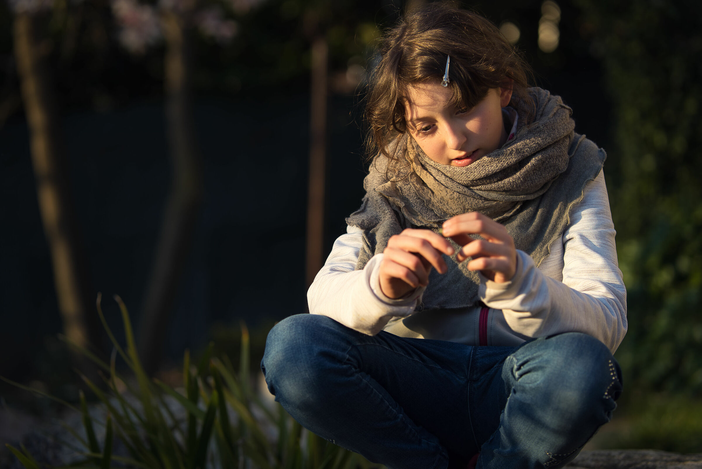 Ritratto in giardino