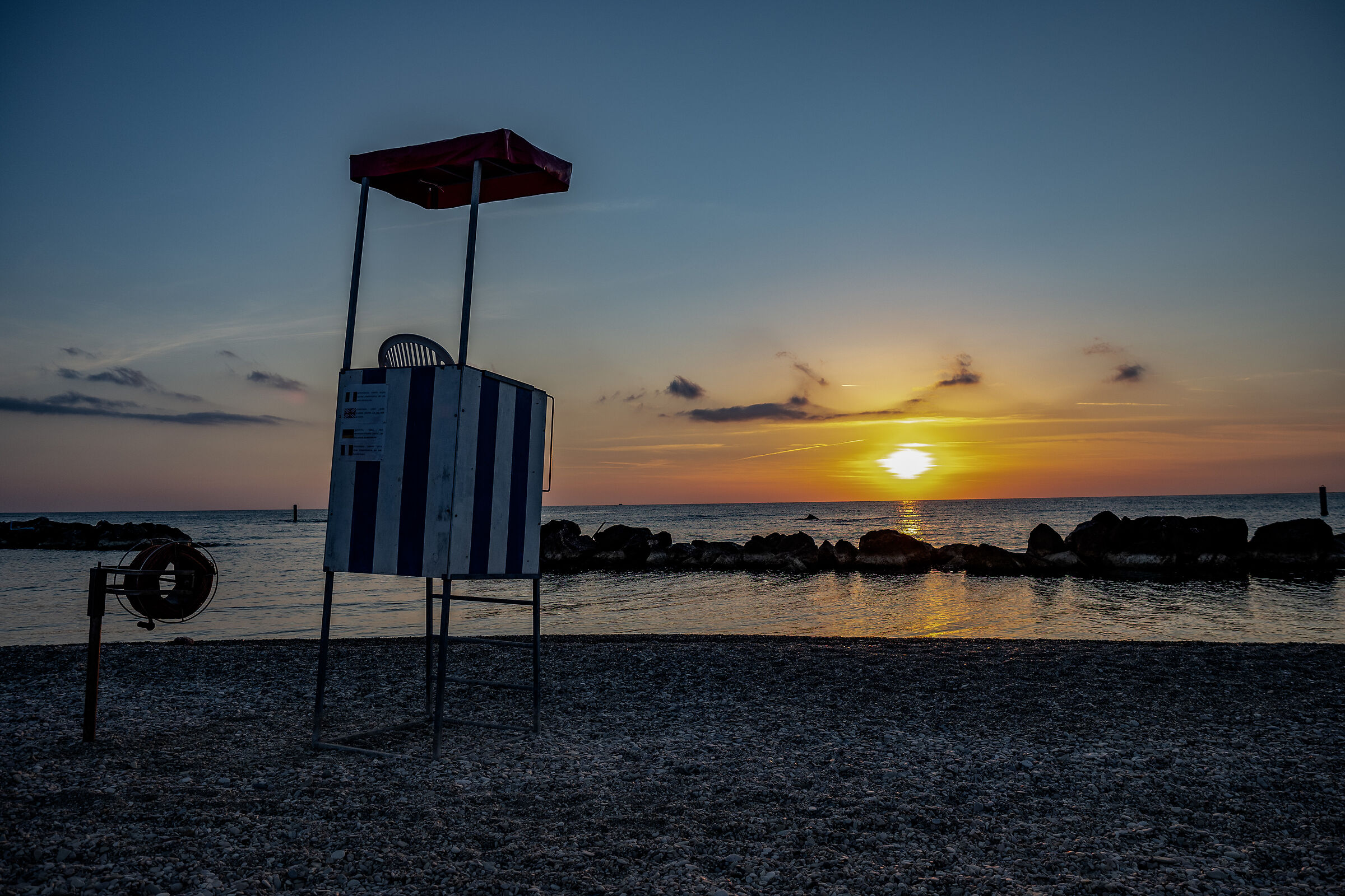 Spettacolo in prima fila.