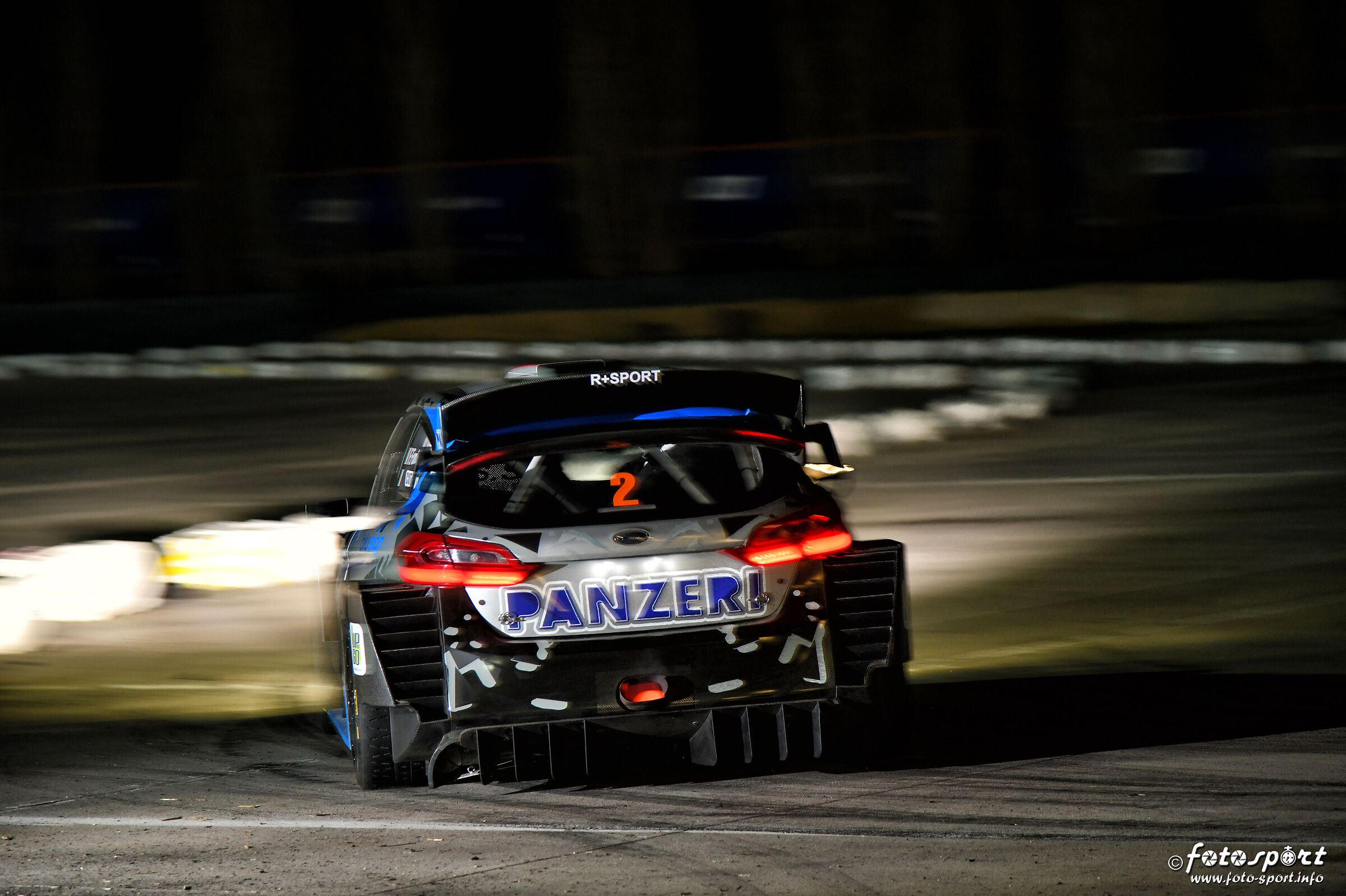 Rally in autodromo
