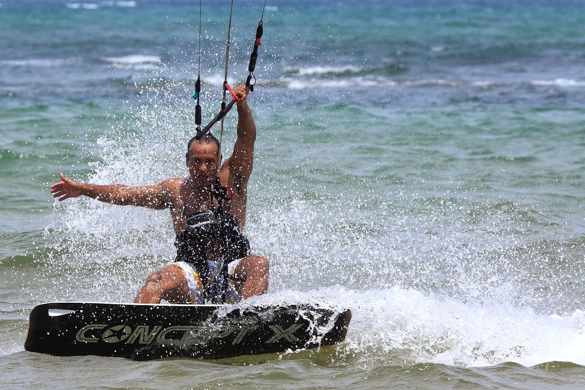Kite-surfing
