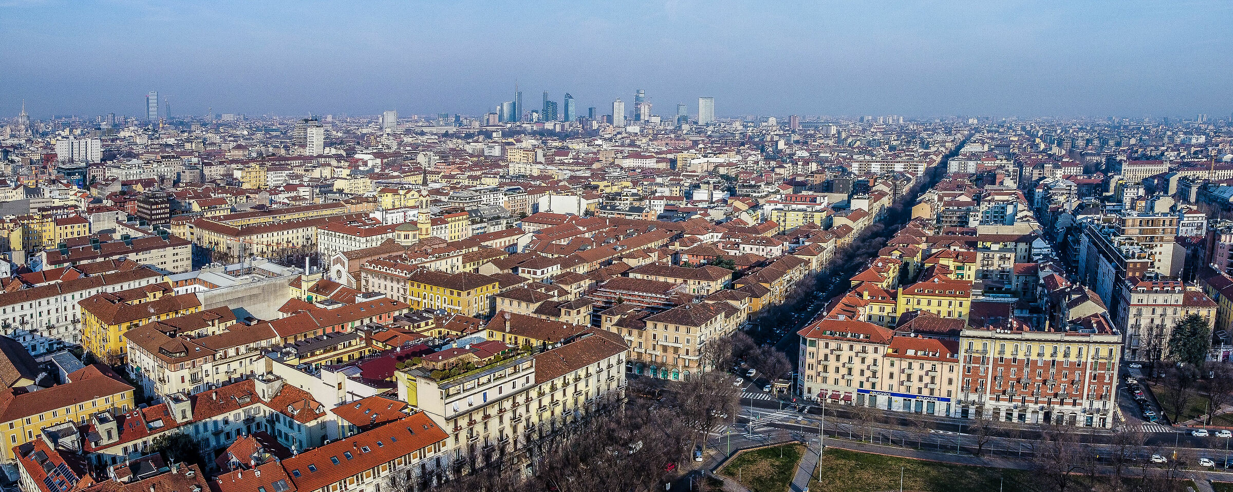 Milano dall'alto