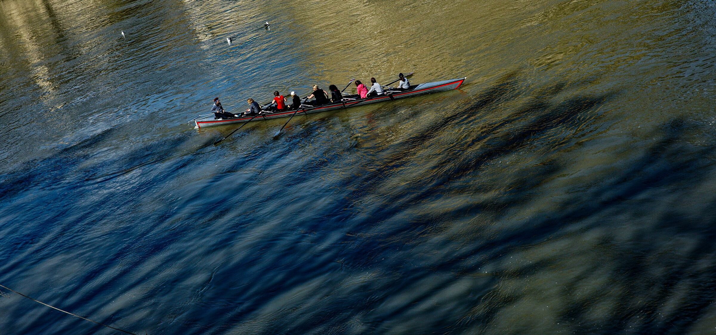 We're all going to row together, we're going to make it